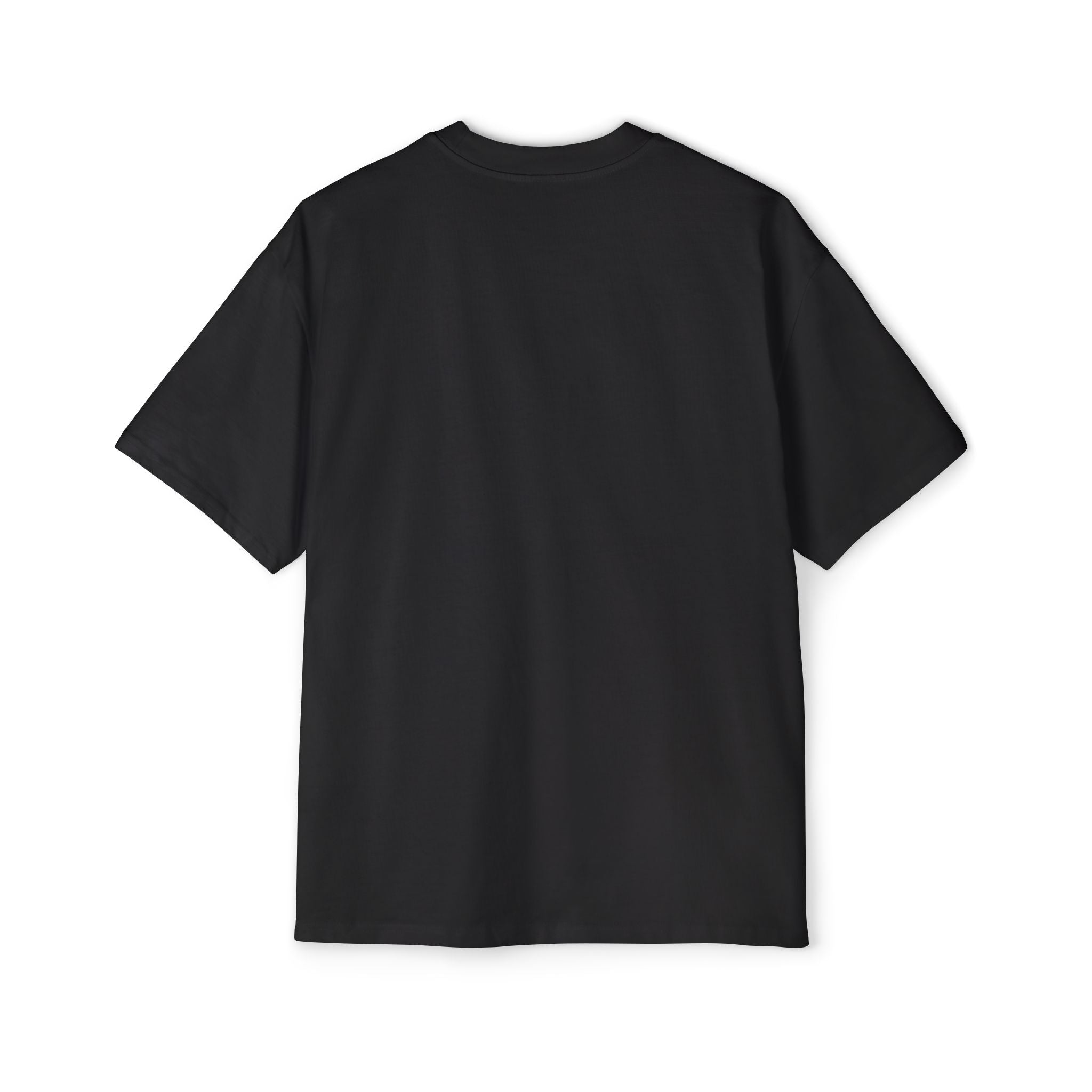 Bloom Bae Black Men's Heavy Oversized T-Shirt