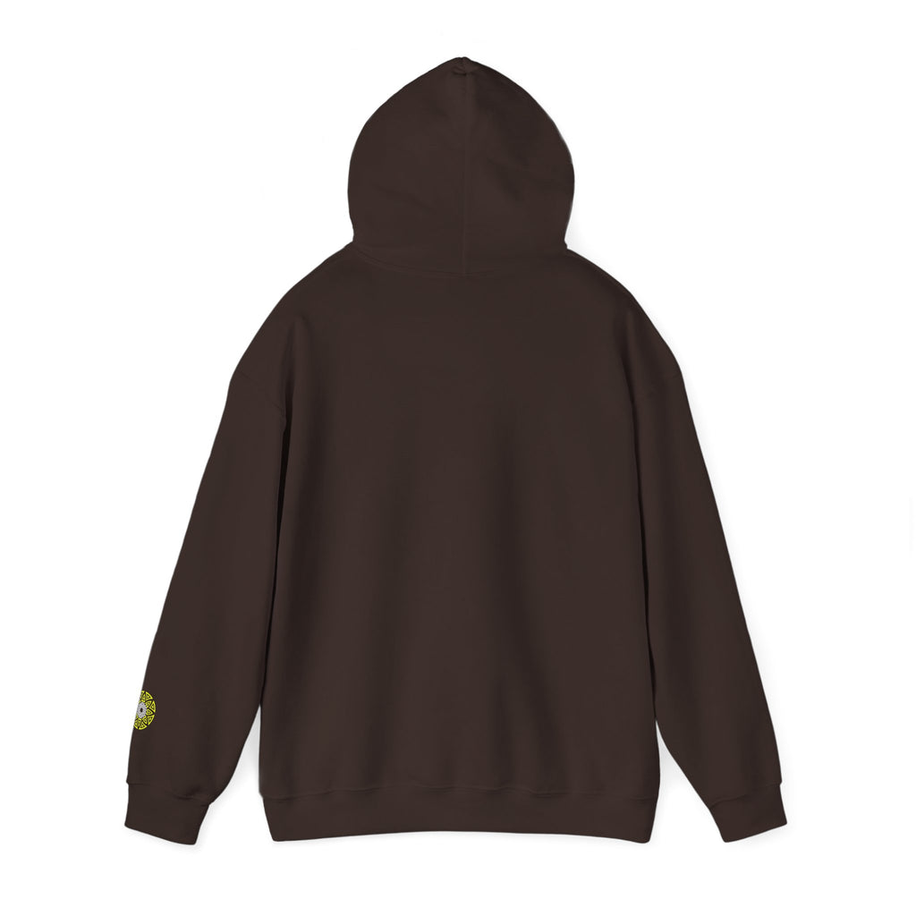 Geometric Odyssey Pink/Green Hoodie