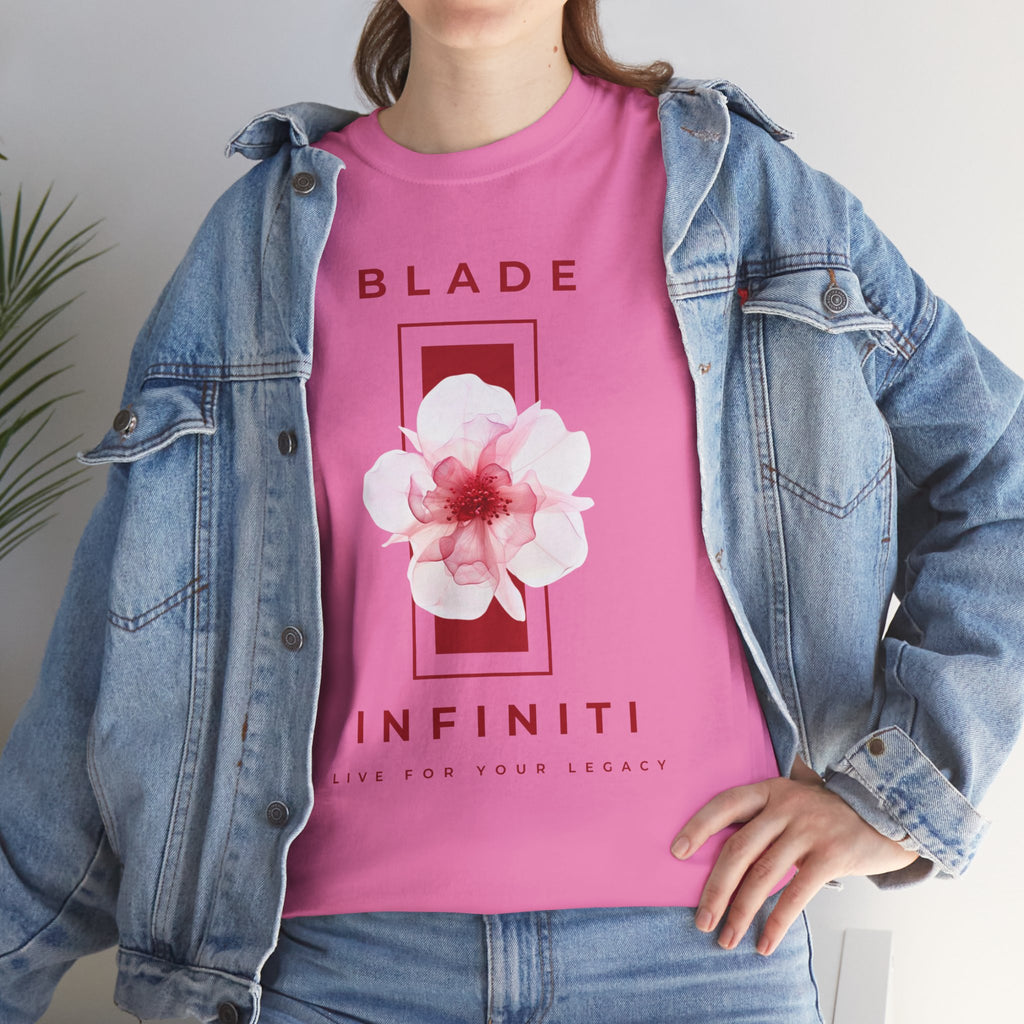 Essence of Infiniti Red/Pink Floral T-Shirt