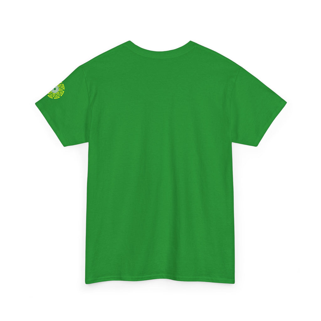 Geometric King Neon Green Tiger T-Shirt