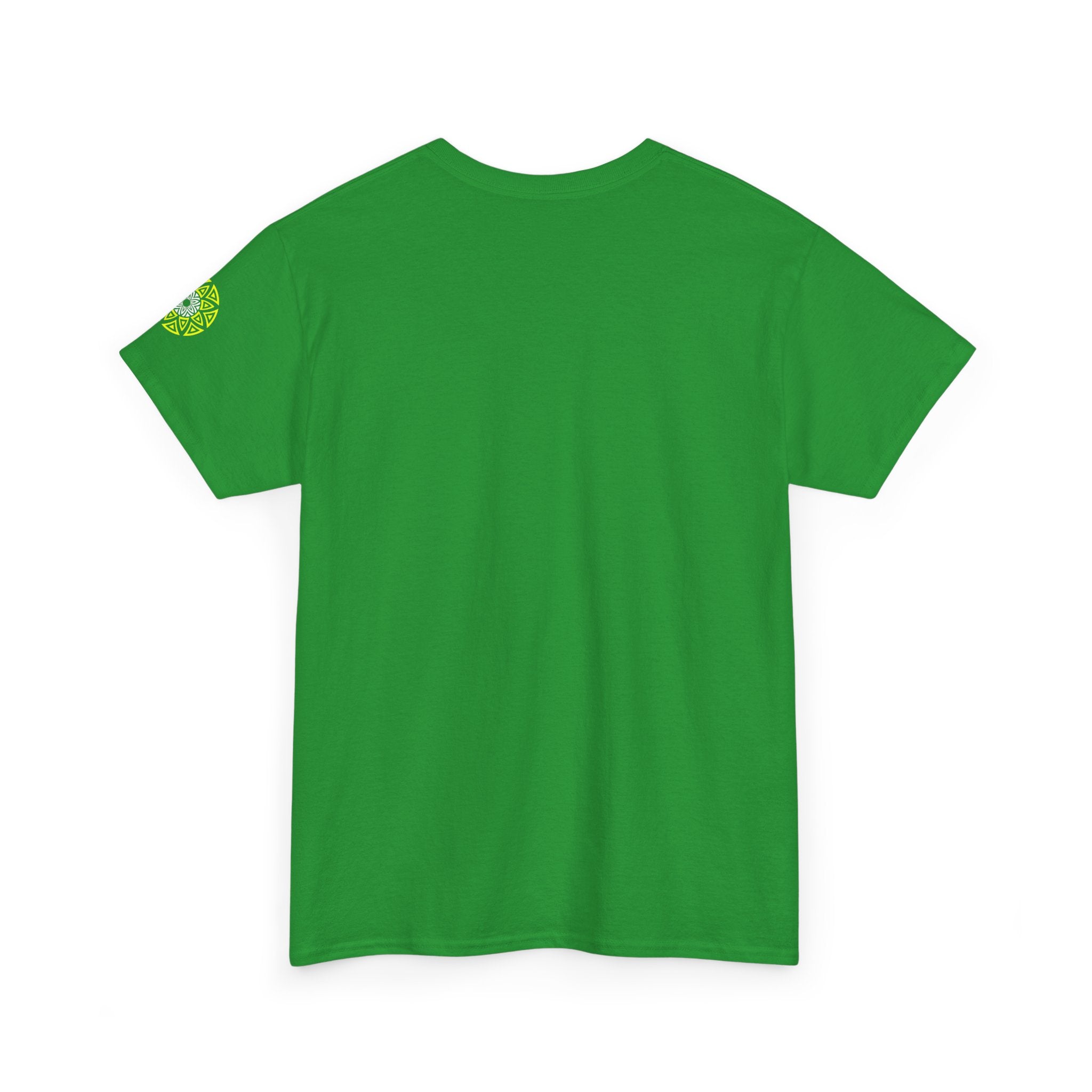 Geometric King Neon Green Tiger T-Shirt