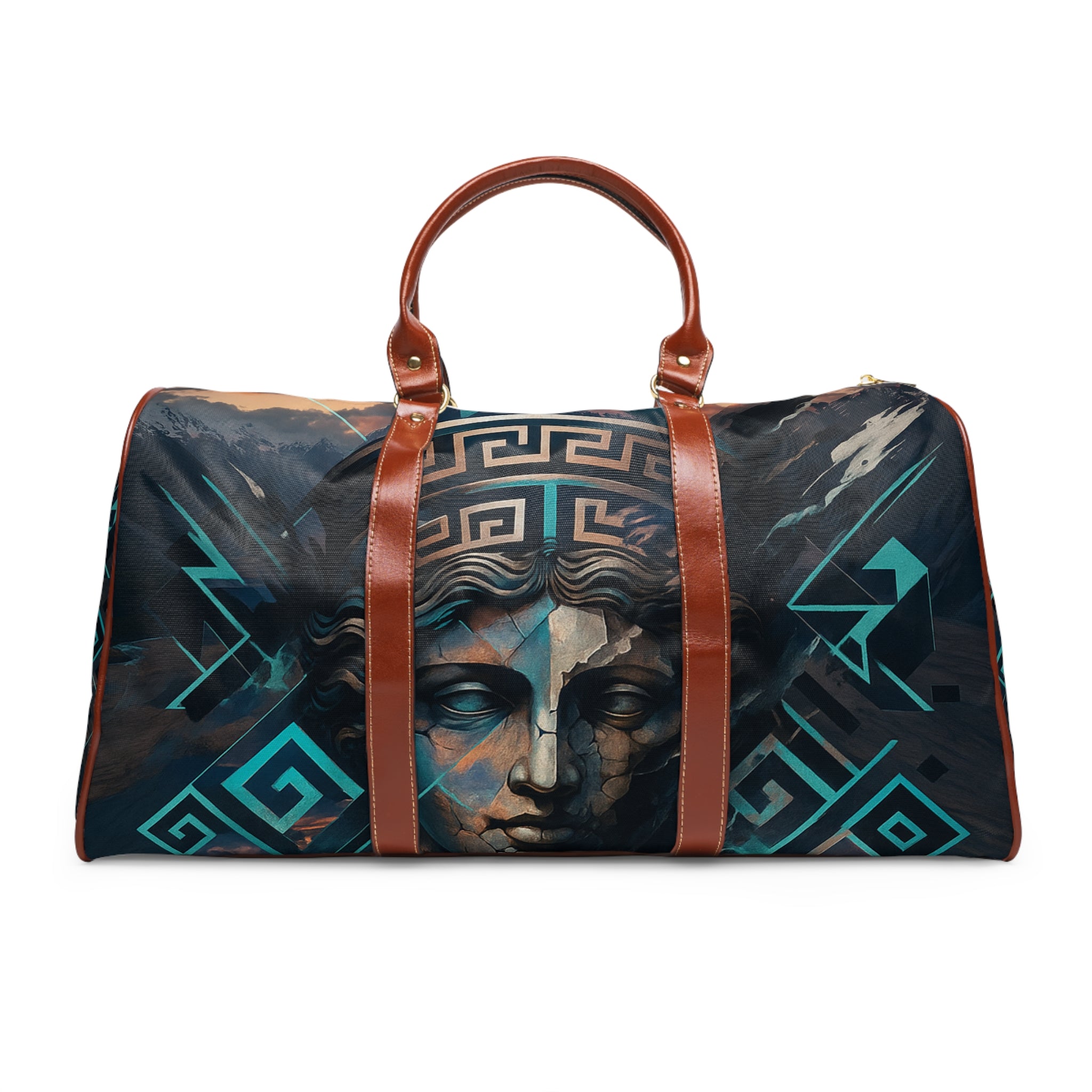 Greek God Waterproof Travel Bag