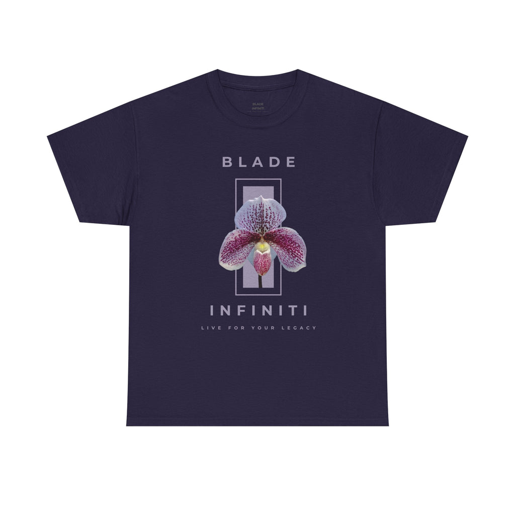 Essence of Infiniti Dainty Acai Purple Floral T-Shirt