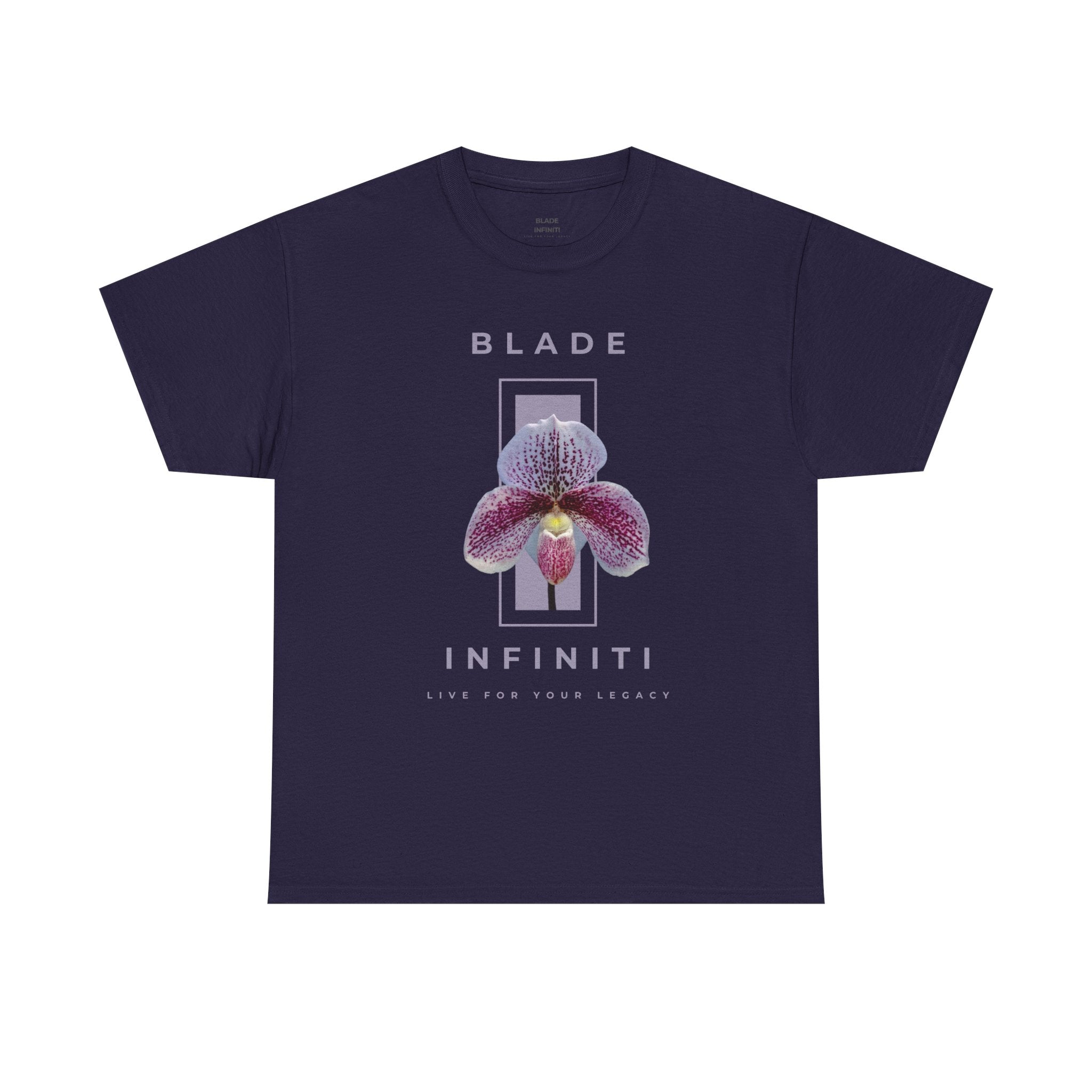 Essence of Infiniti Dainty Acai Purple Floral T-Shirt