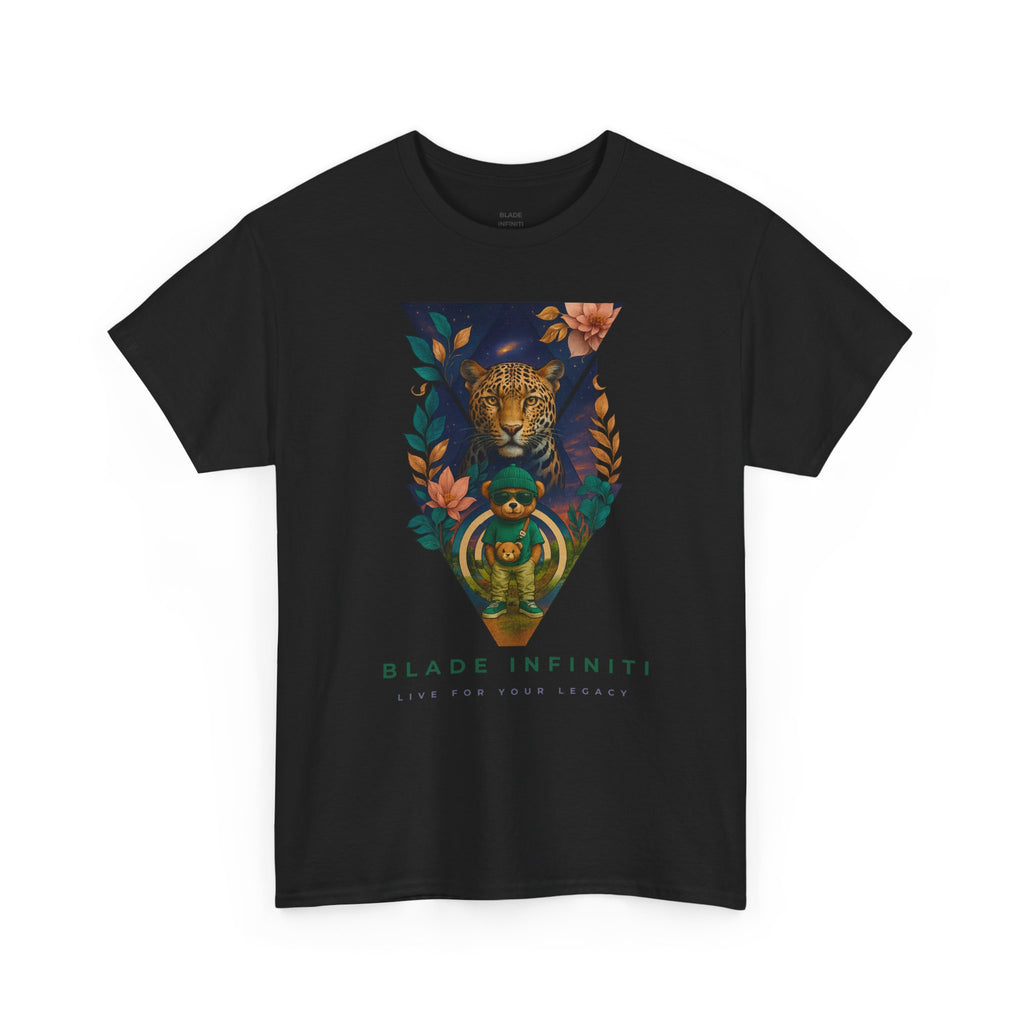 Bladeverse Galactic Jungle Leopard/Teddy Bear T-Shirt
