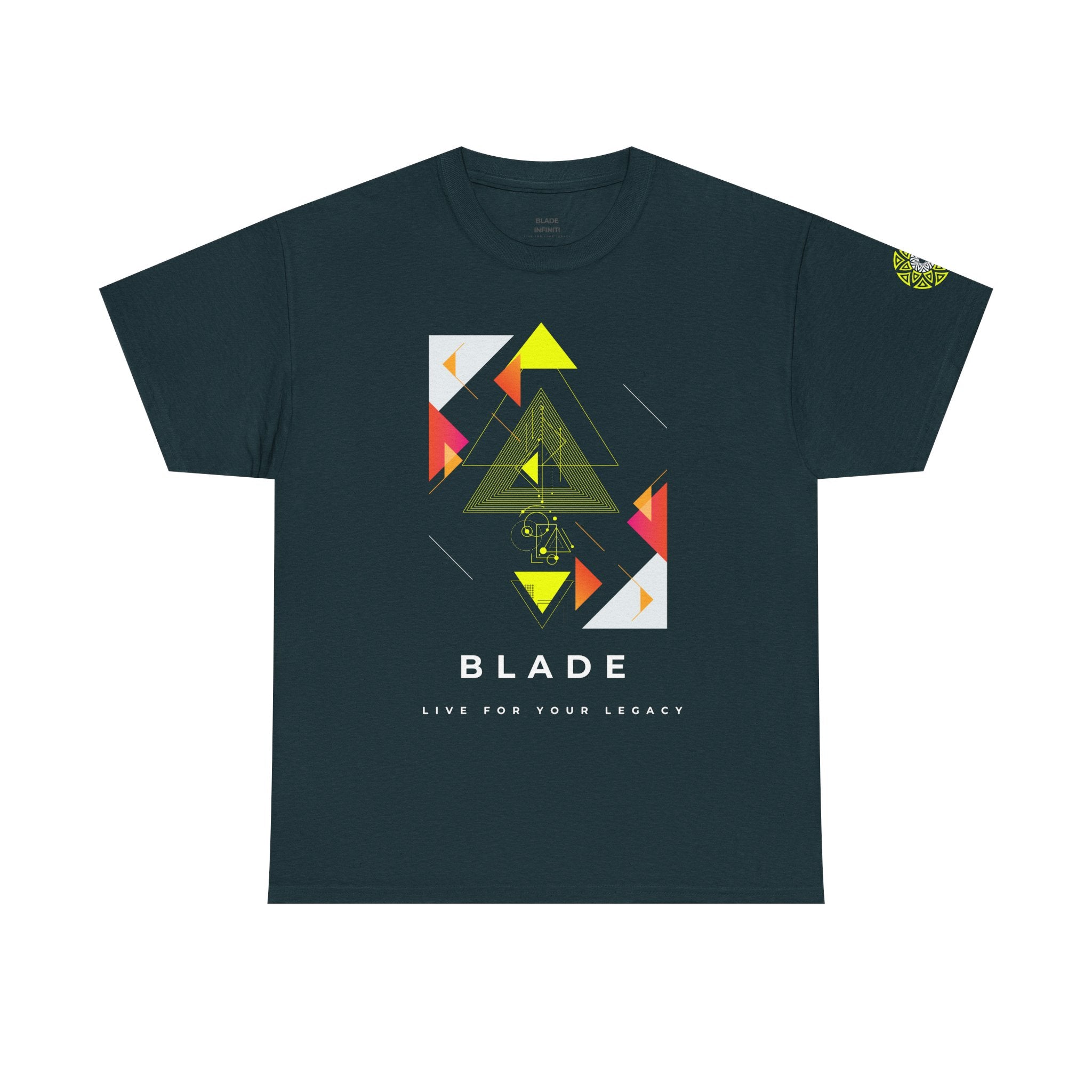 Geometric Odyssey Version 2 Neon Multi T-Shirt