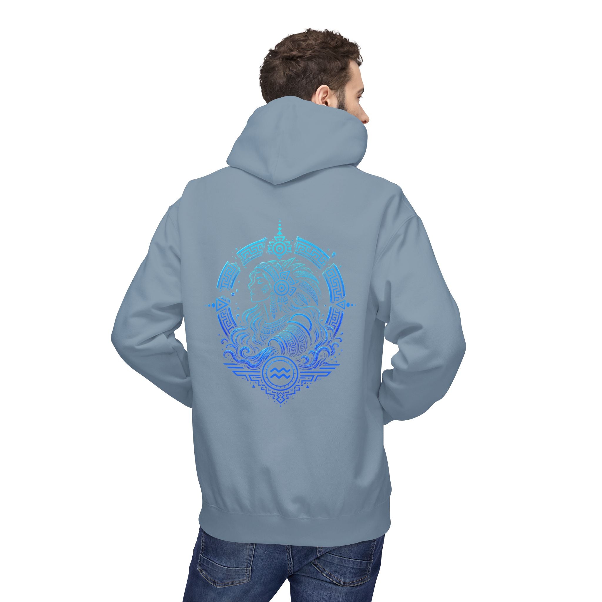 Aquarius Zodiac Hoodie Version 2