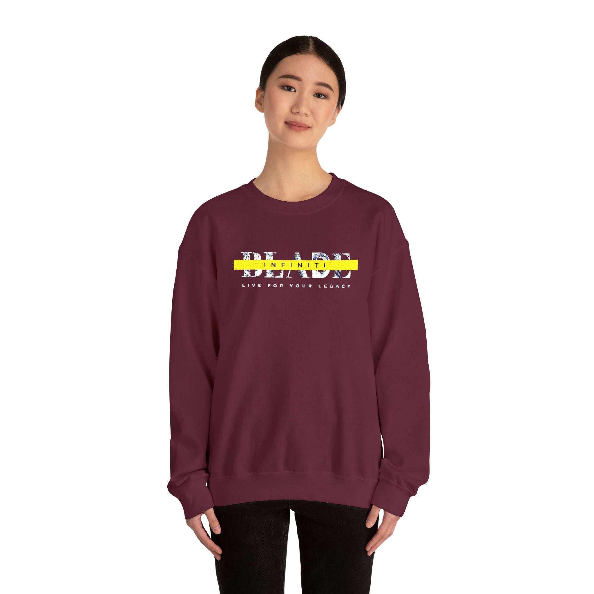 King Essential Lion Embroidery Unisex Crewneck Sweater