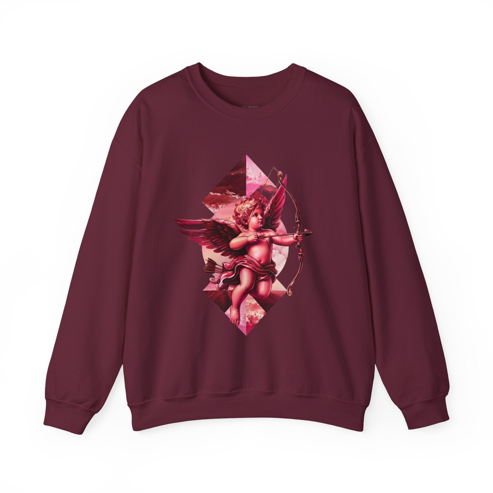 Cupid's Bow + Arrow - Love, Infiniti Unisex Crewneck Sweater