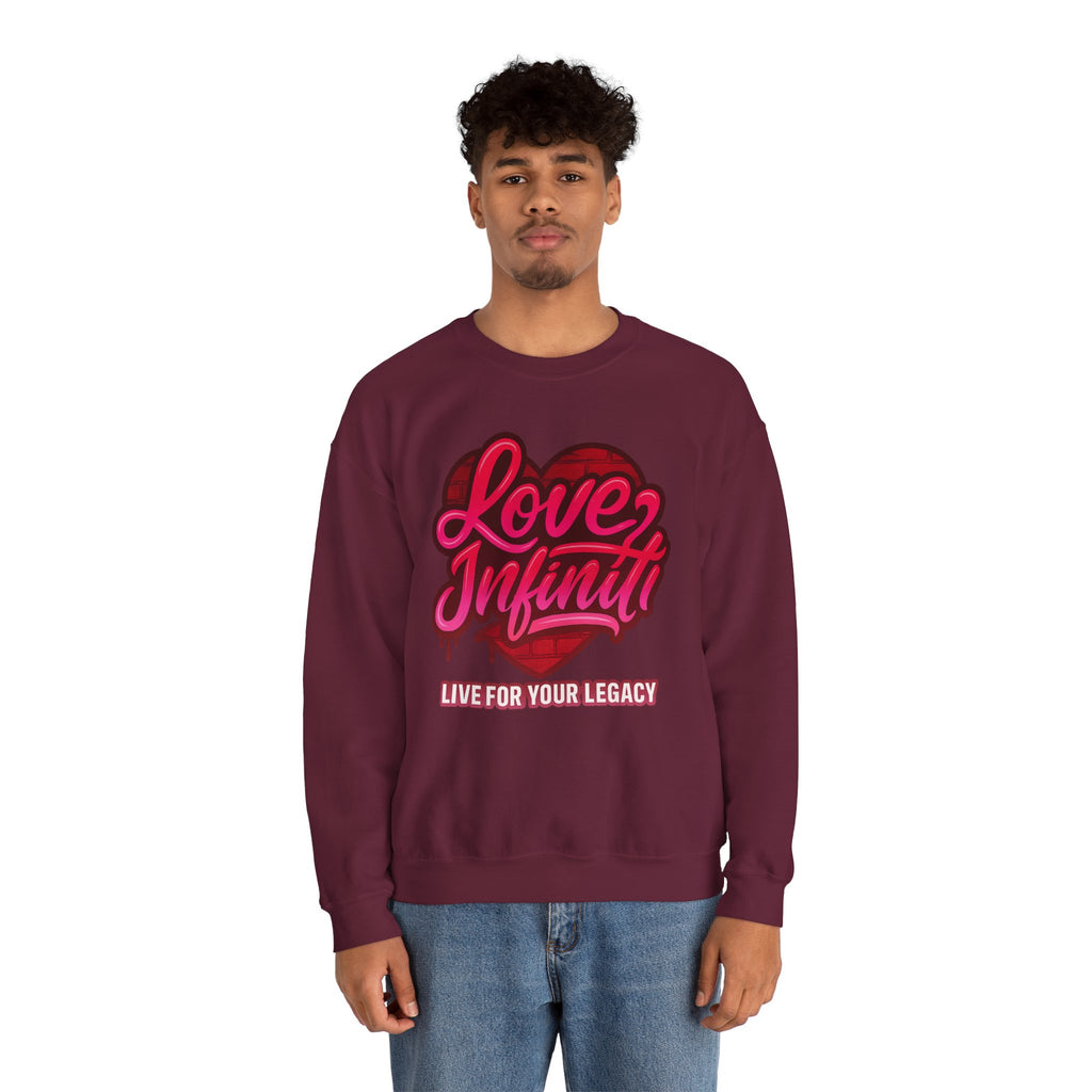 Love, Infiniti Street Vibes Unisex Crewneck Sweater