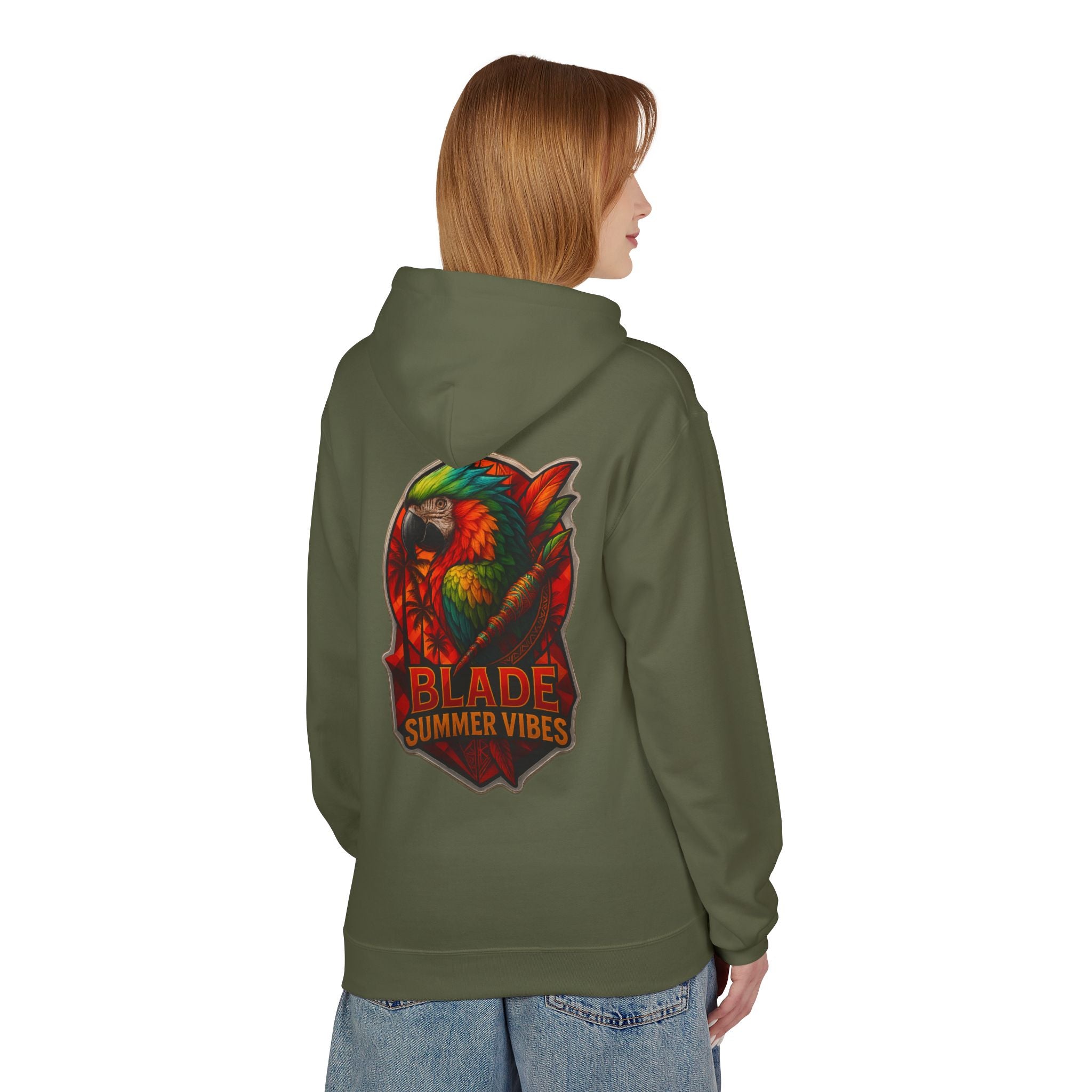 Aztec Parrot Hoodie