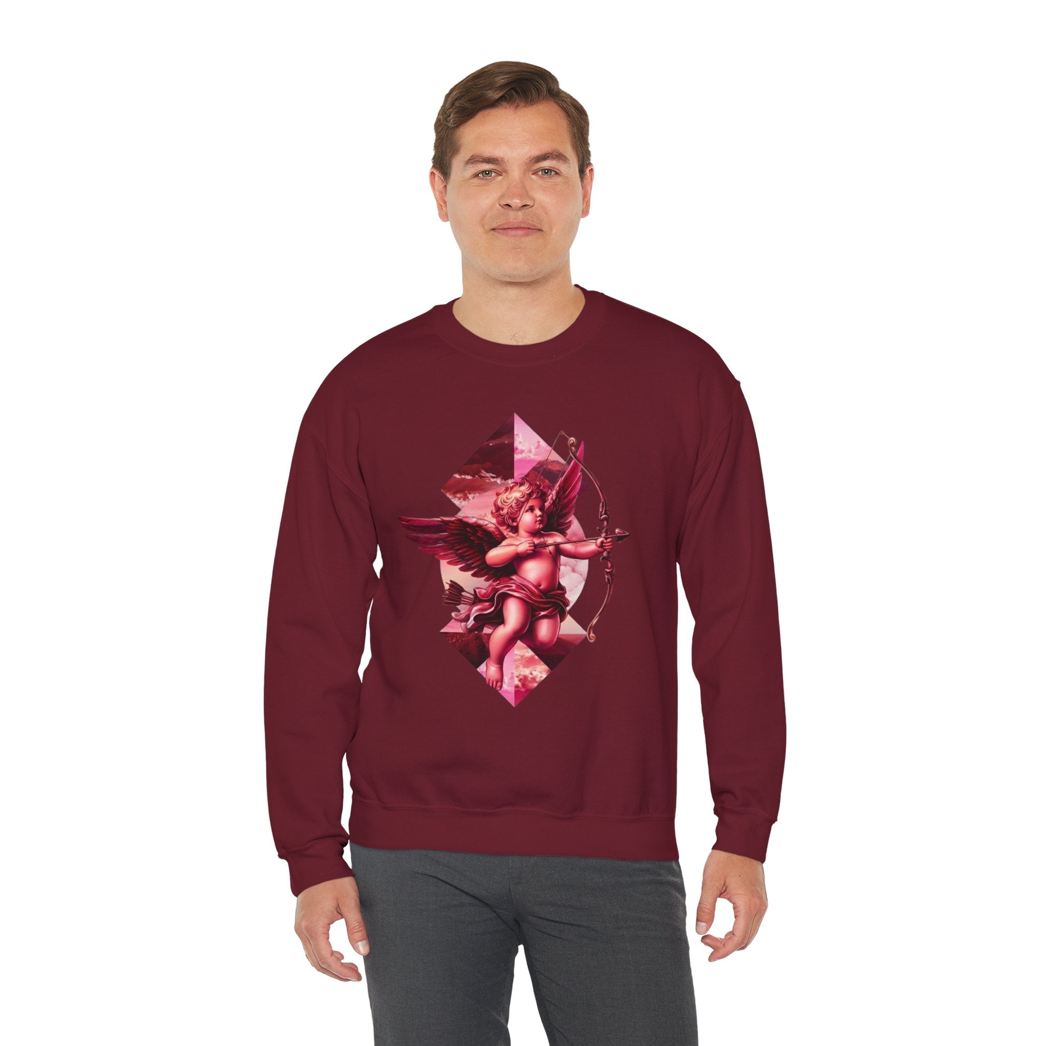 Cupid's Bow + Arrow - Love, Infiniti Unisex Crewneck Sweater