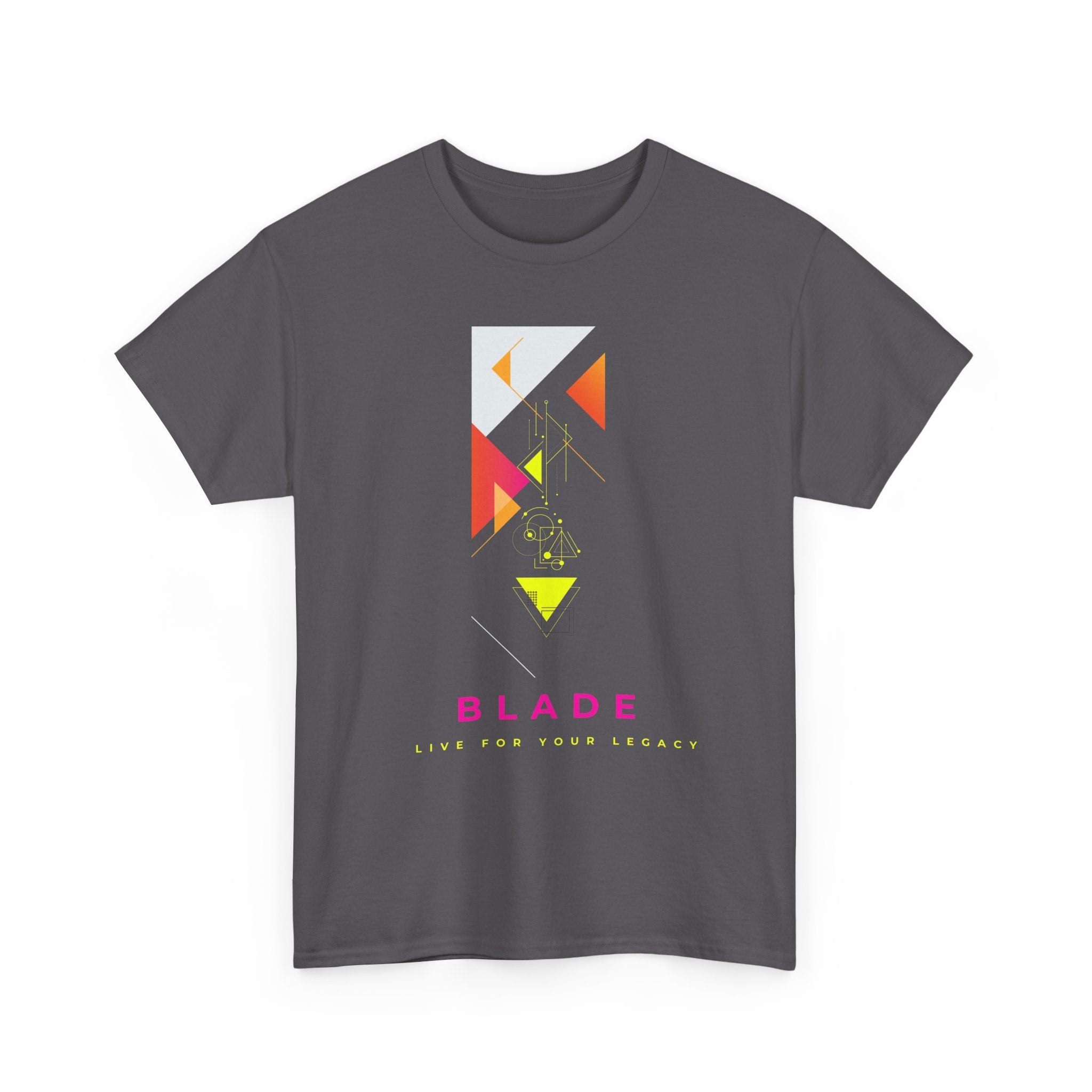 Geometric Odyssey Pink/Green Neon Multi T-Shirt