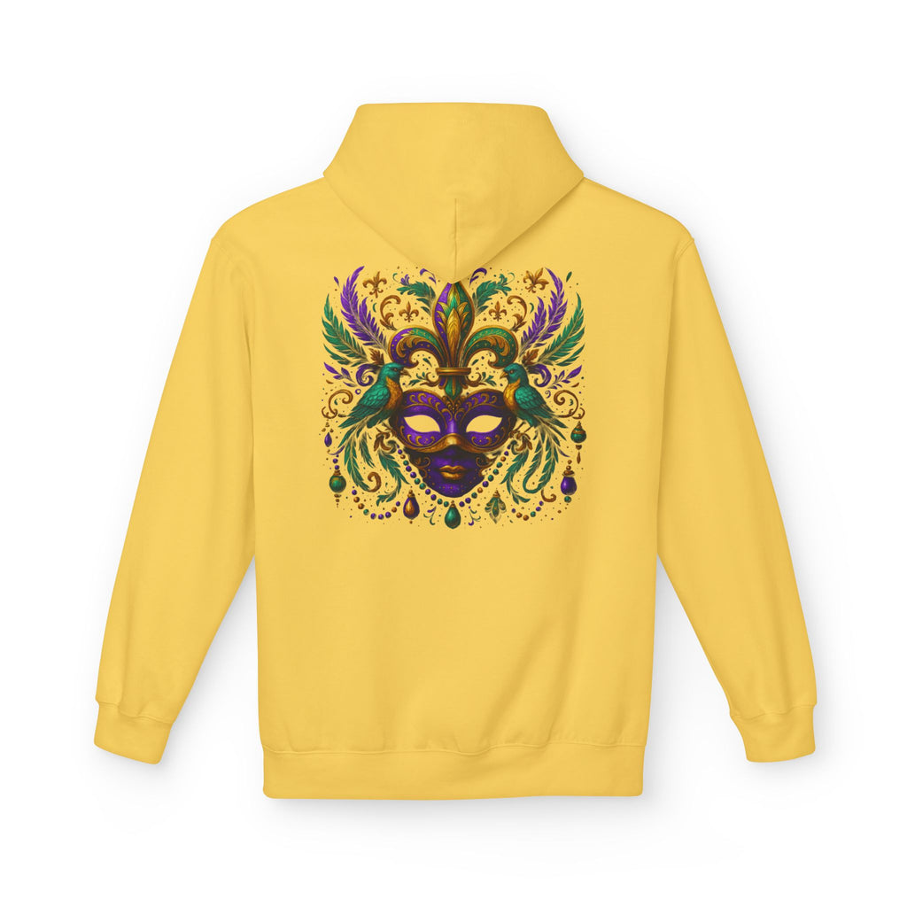 Mardi Gras Mask Hoodie