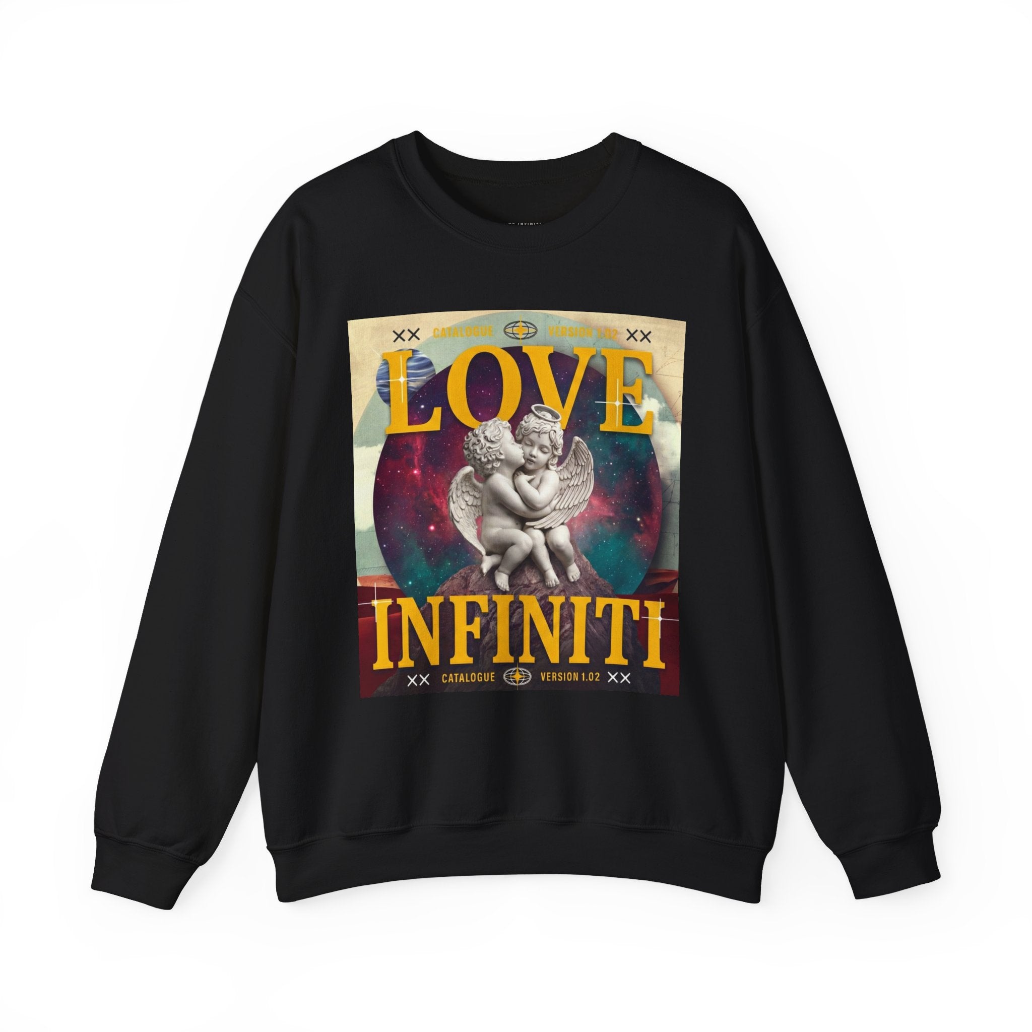 Celestial Love, Infiniti Unisex Crewneck Sweater