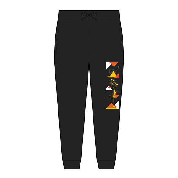 Embroidery Geometric Odyssey Joggers