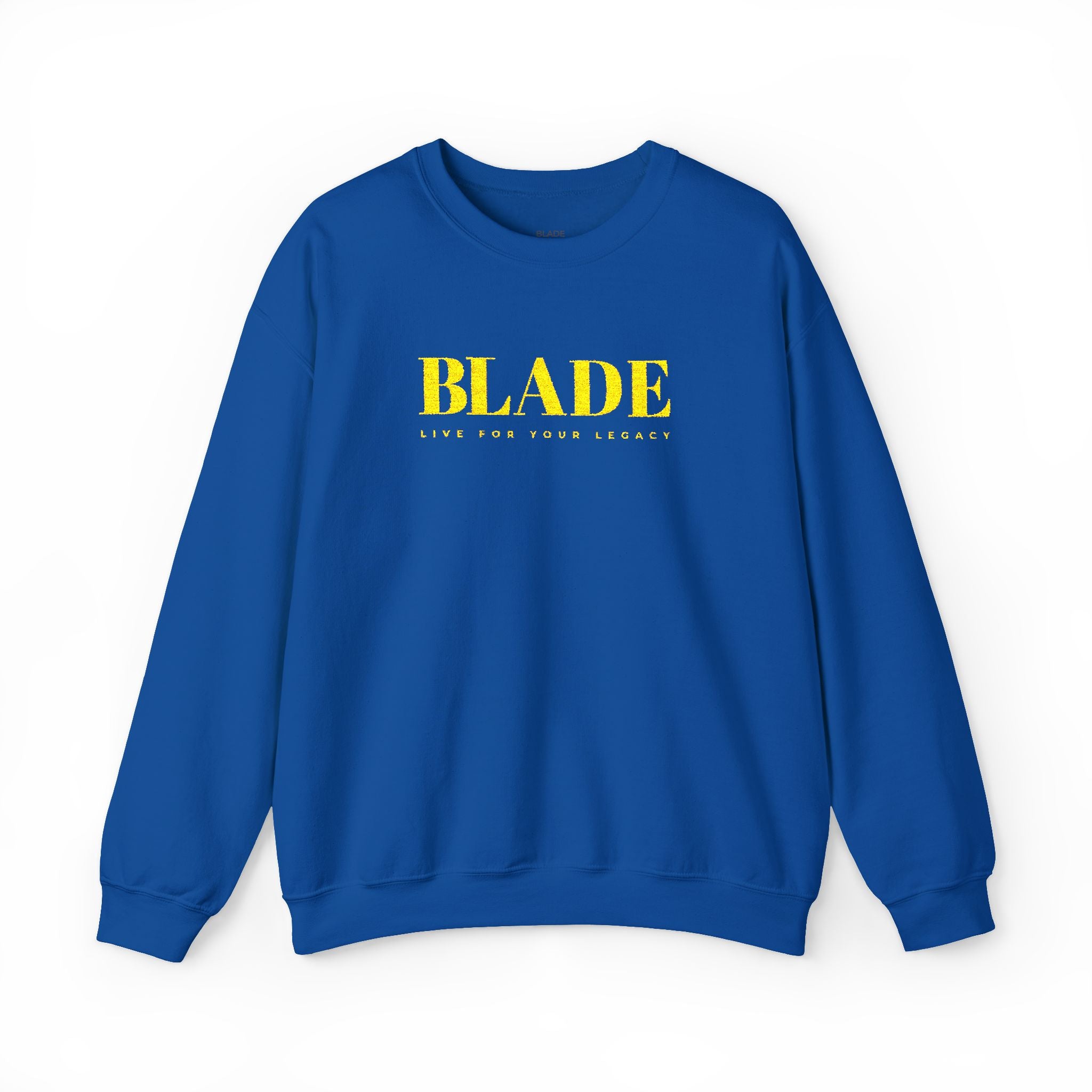 Embroidered Blade Legacy Crewneck Sweater