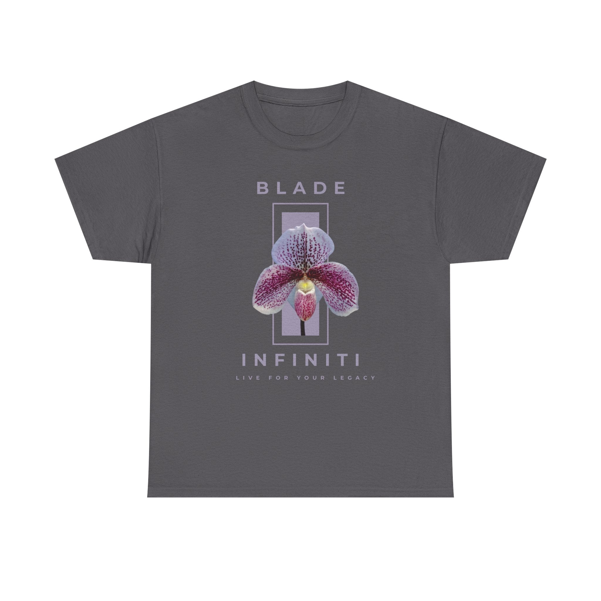 Essence of Infiniti Dainty Acai Purple Floral T-Shirt