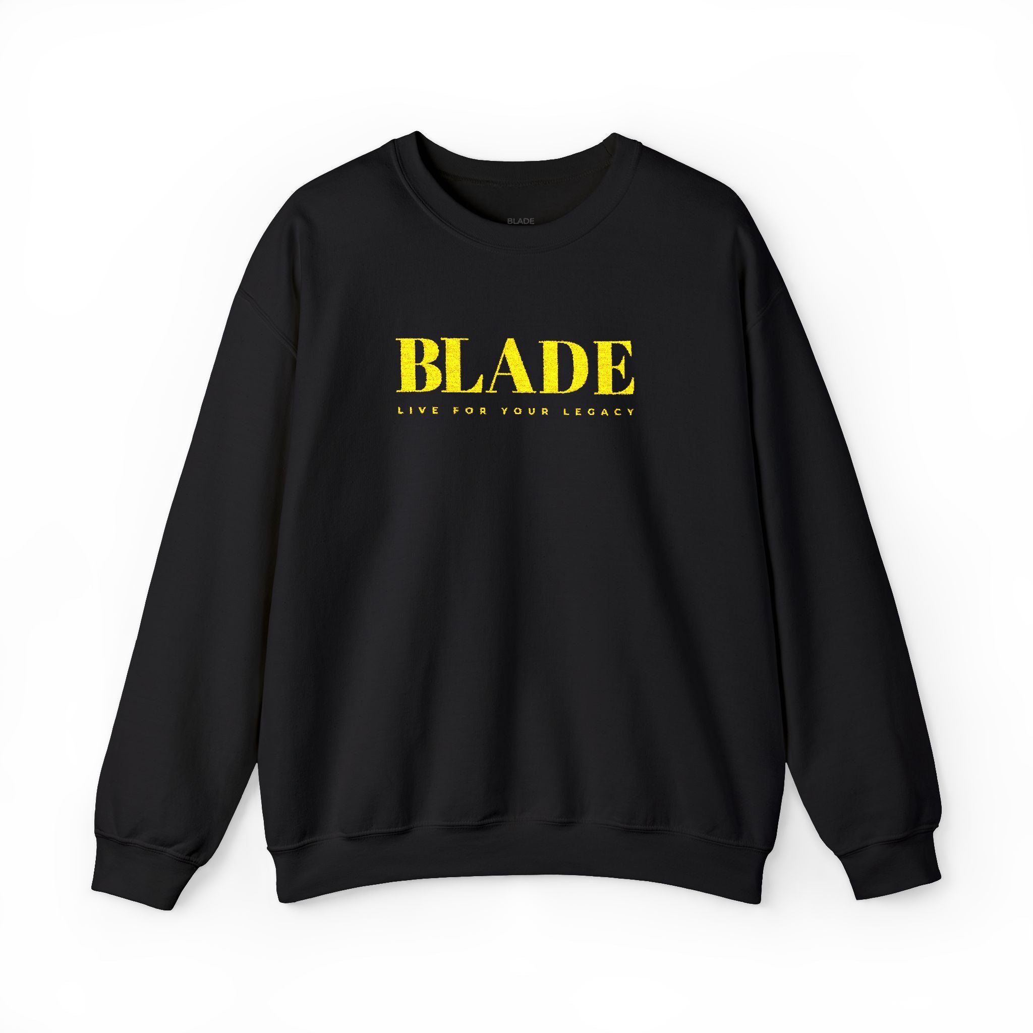 Embroidered Blade Legacy Crewneck Sweater
