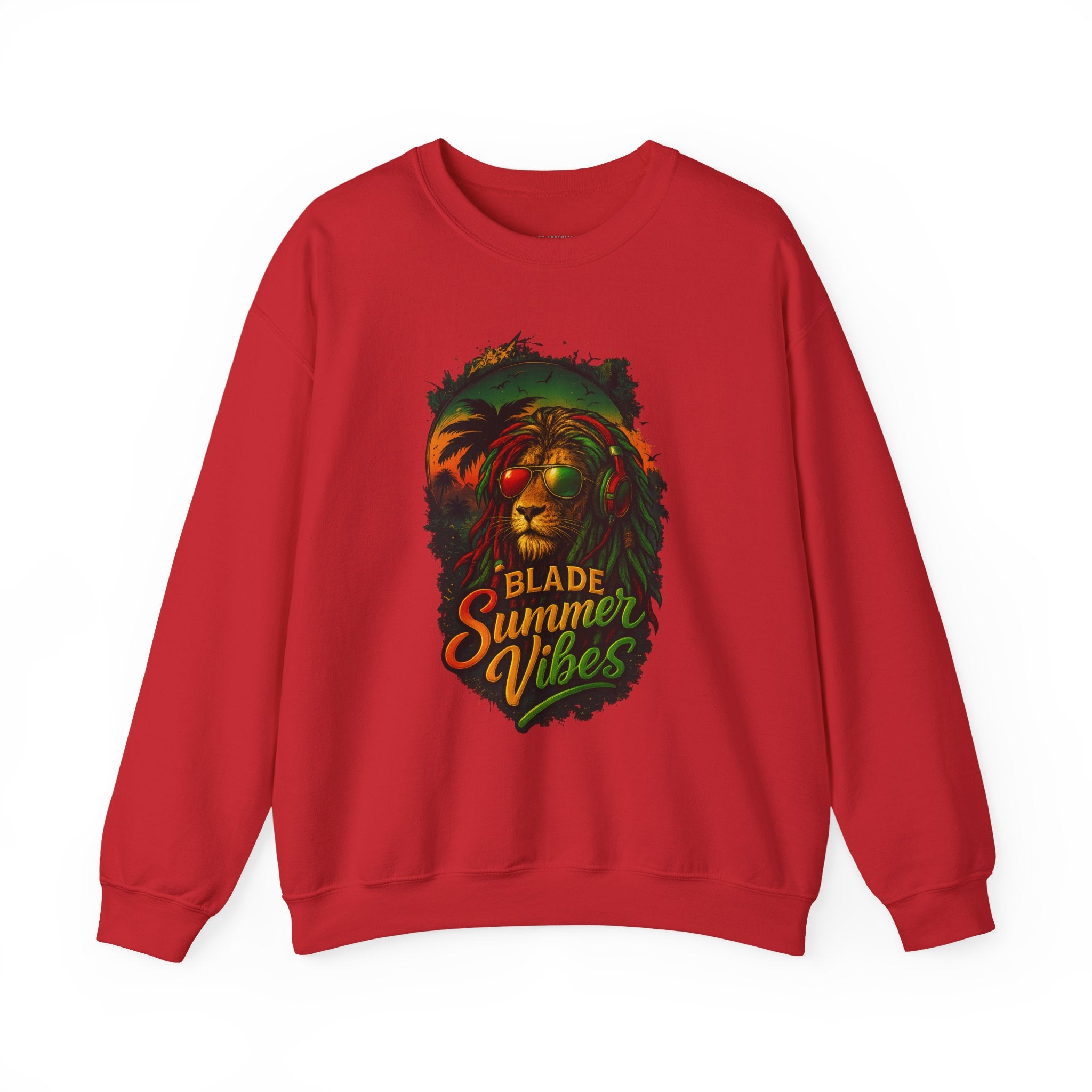 Rasta Lion Unisex Crewneck Sweater