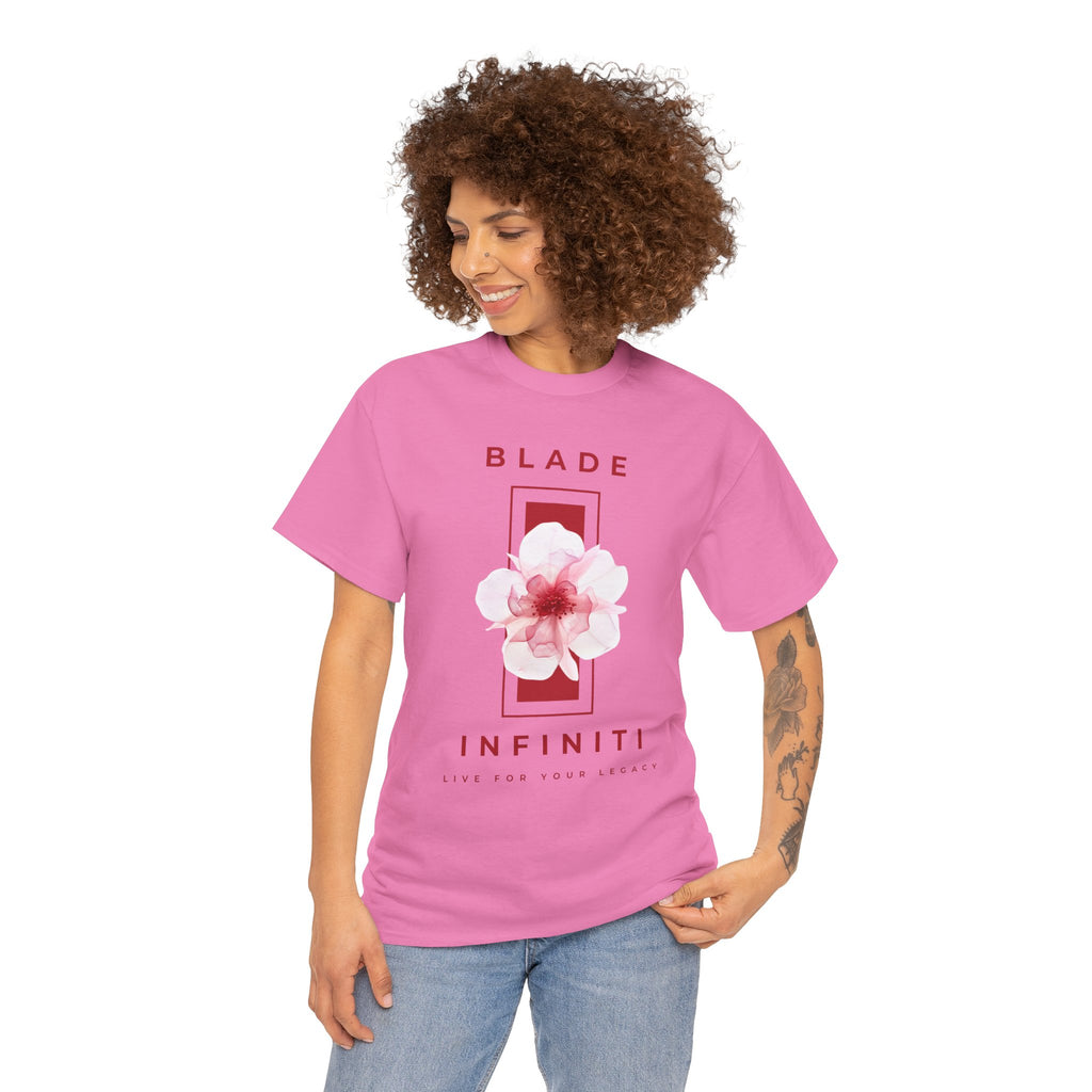 Essence of Infiniti Red/Pink Floral T-Shirt