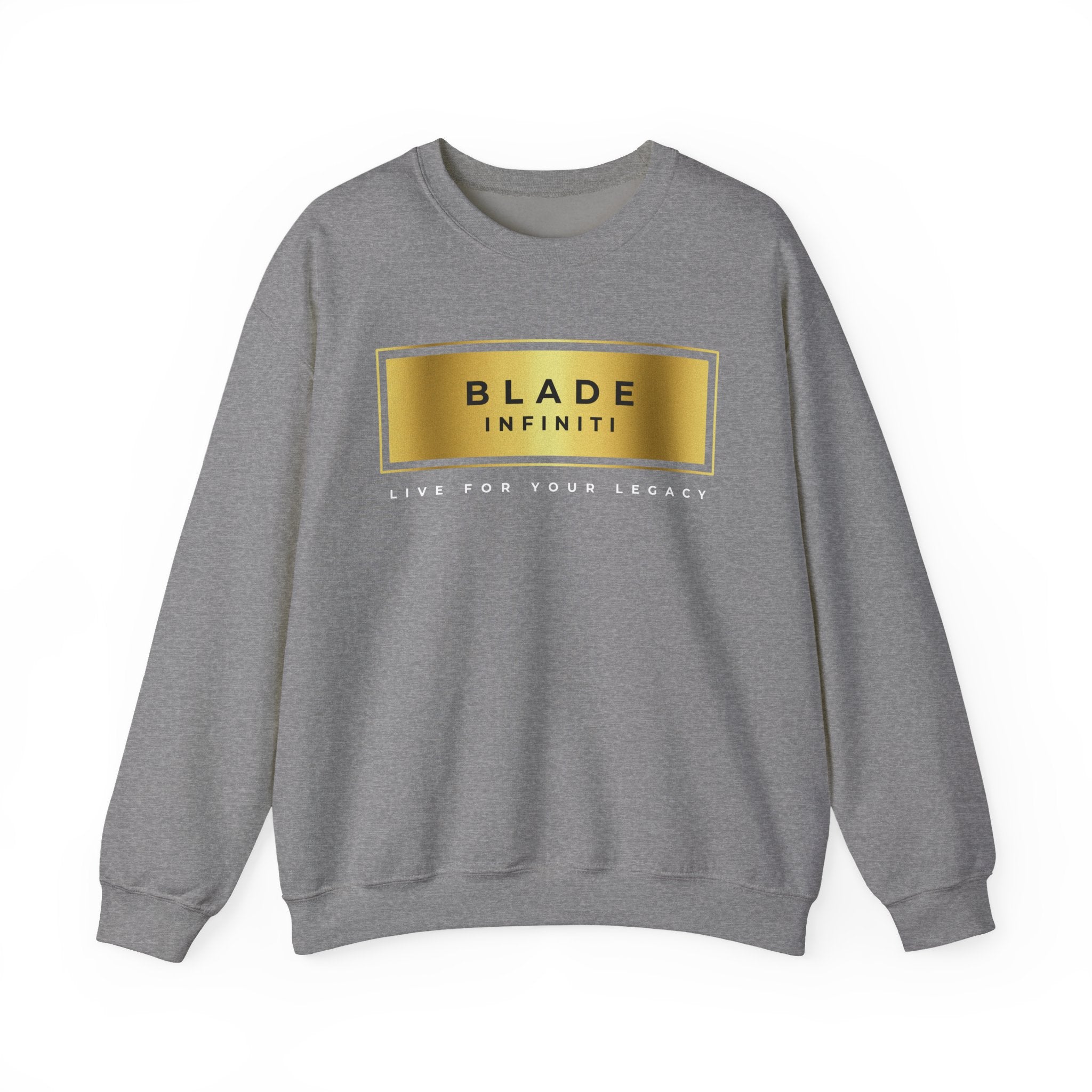 Legacy Essential Gold Unisex Crewneck Sweater