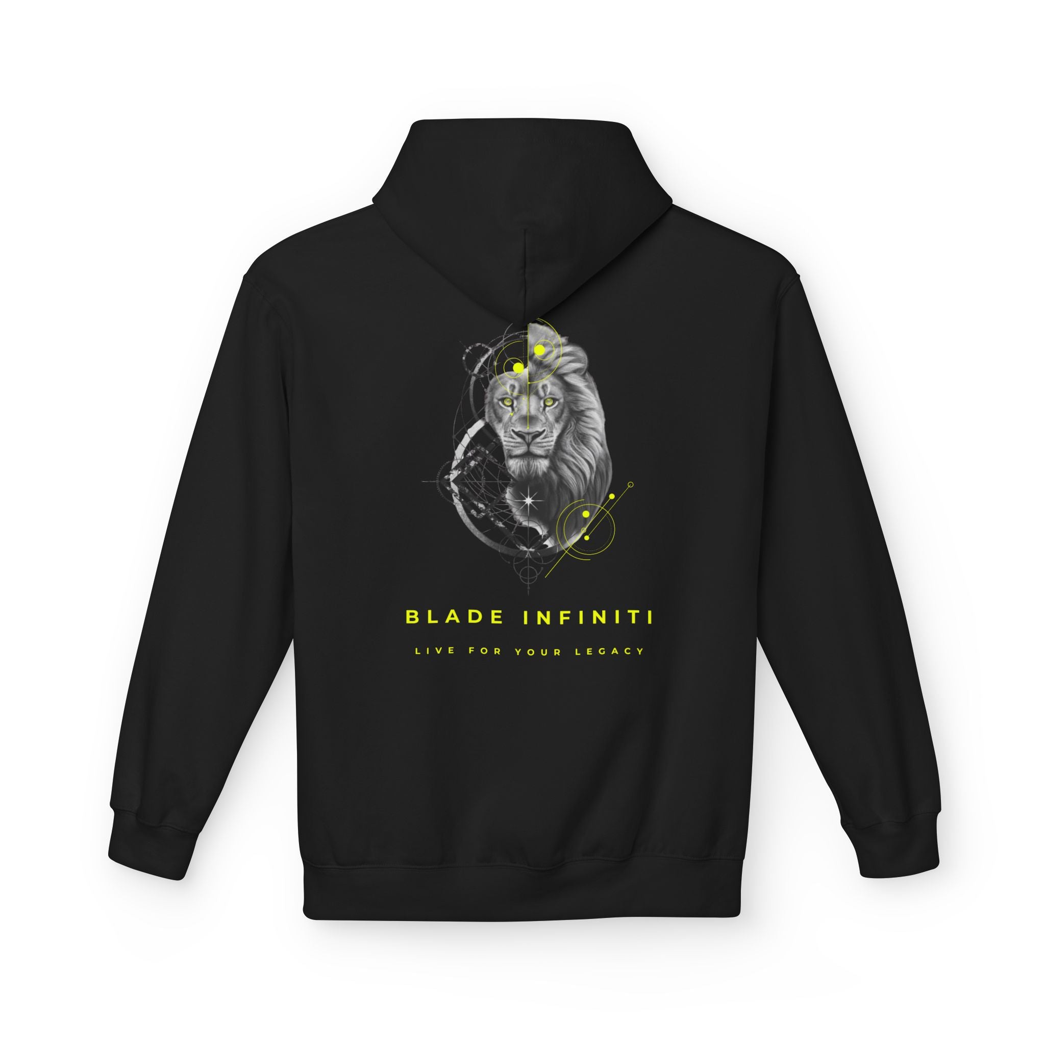 Geometric King Lion V3 Hoodie