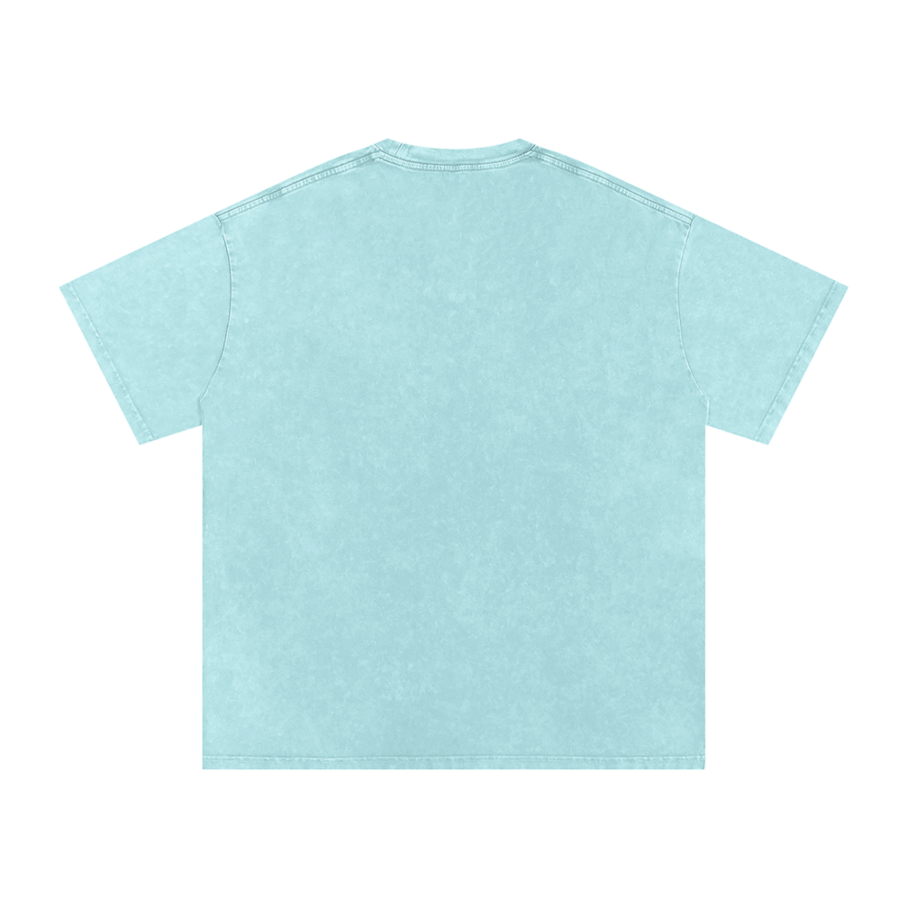 Aztec Tiger Washed Oversized Cotton T-Shirt