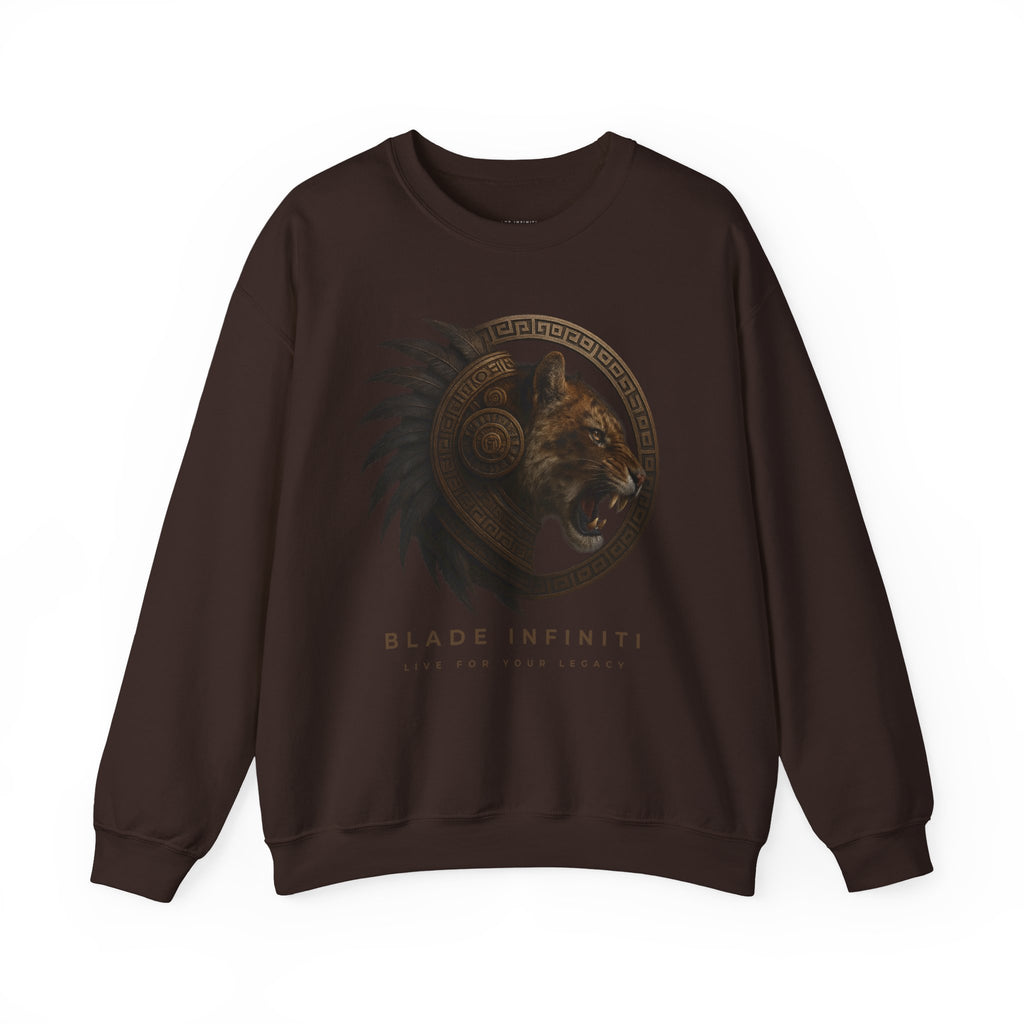 Aztec Tiger Unisex Crewneck Sweater