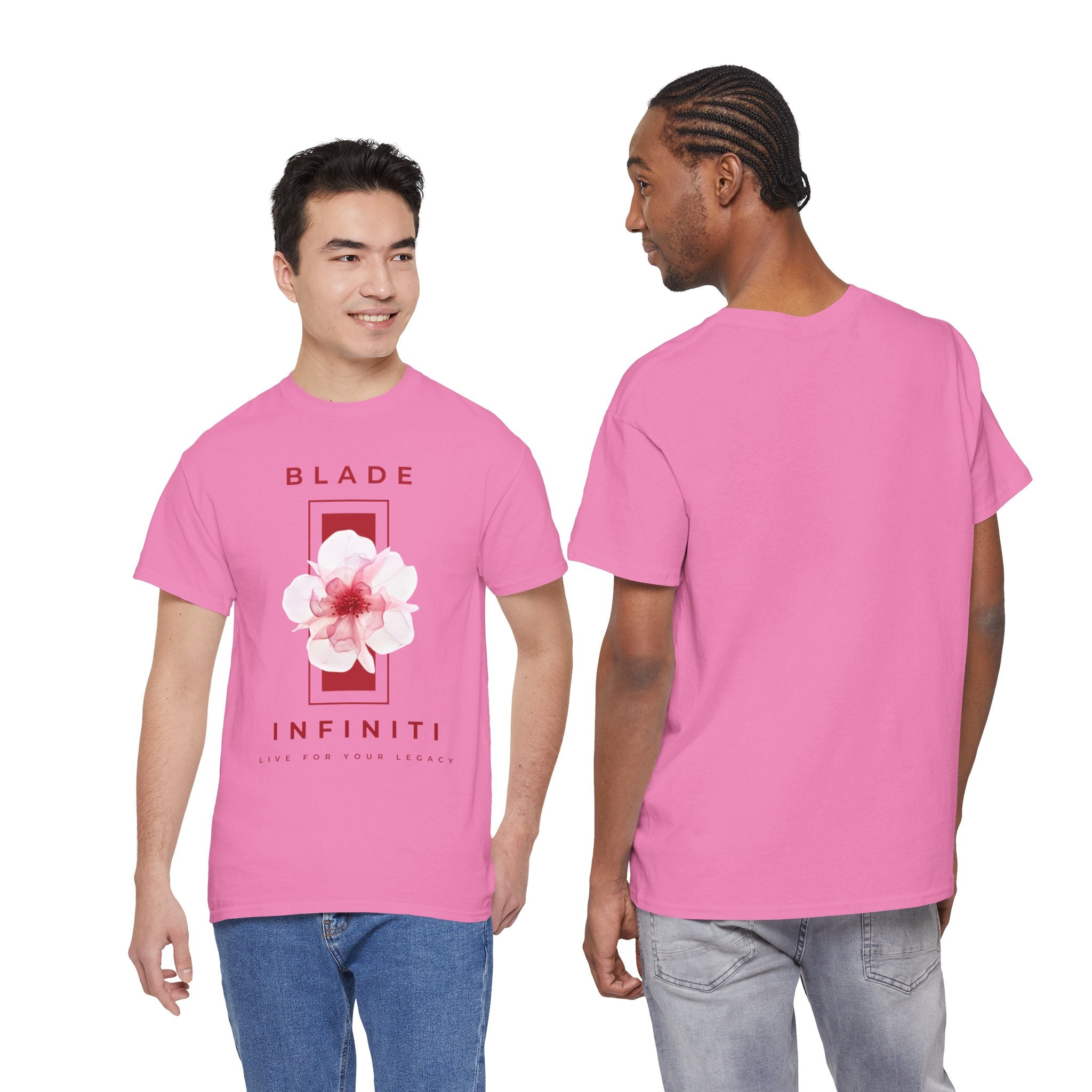 Essence of Infiniti Red/Pink Floral T-Shirt