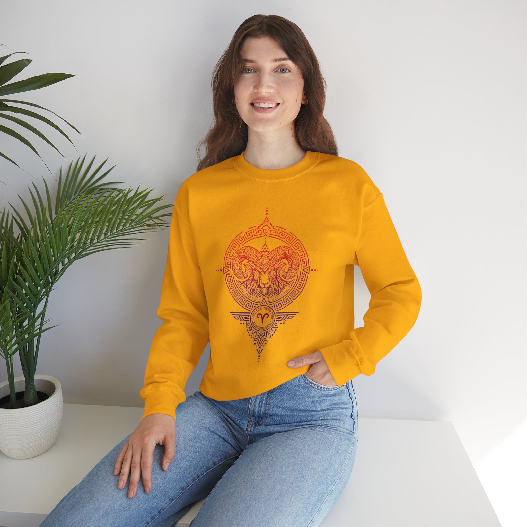 Aries Zodiac Unisex Sweater