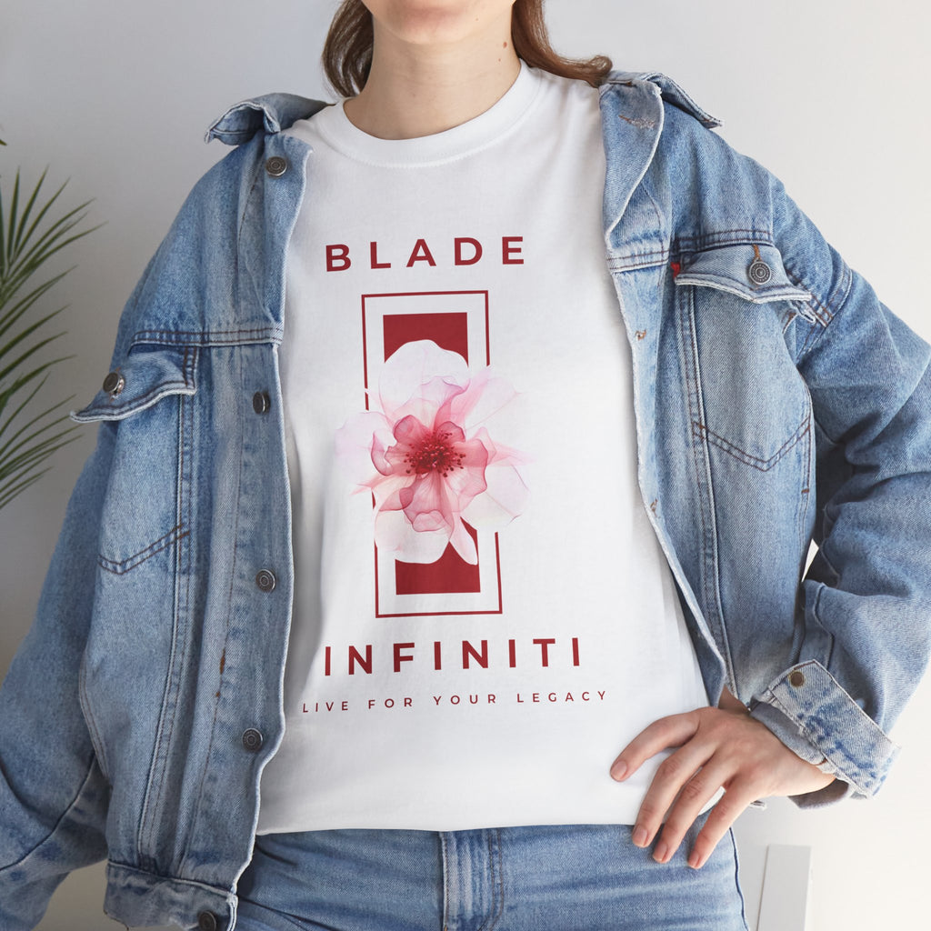 Essence of Infiniti Red/Pink Floral T-Shirt
