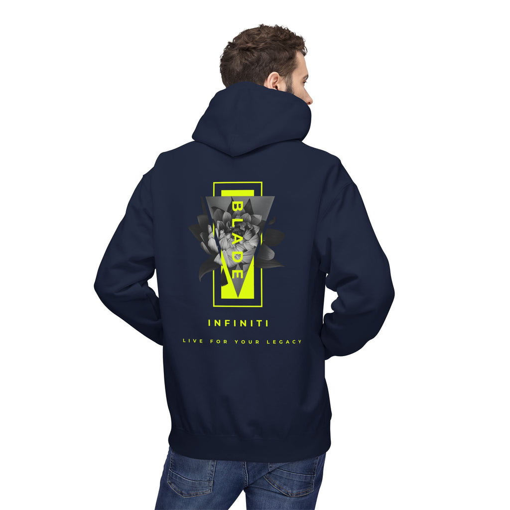 Flora Essence Neon Green Version 2 TX Floral Hoodie