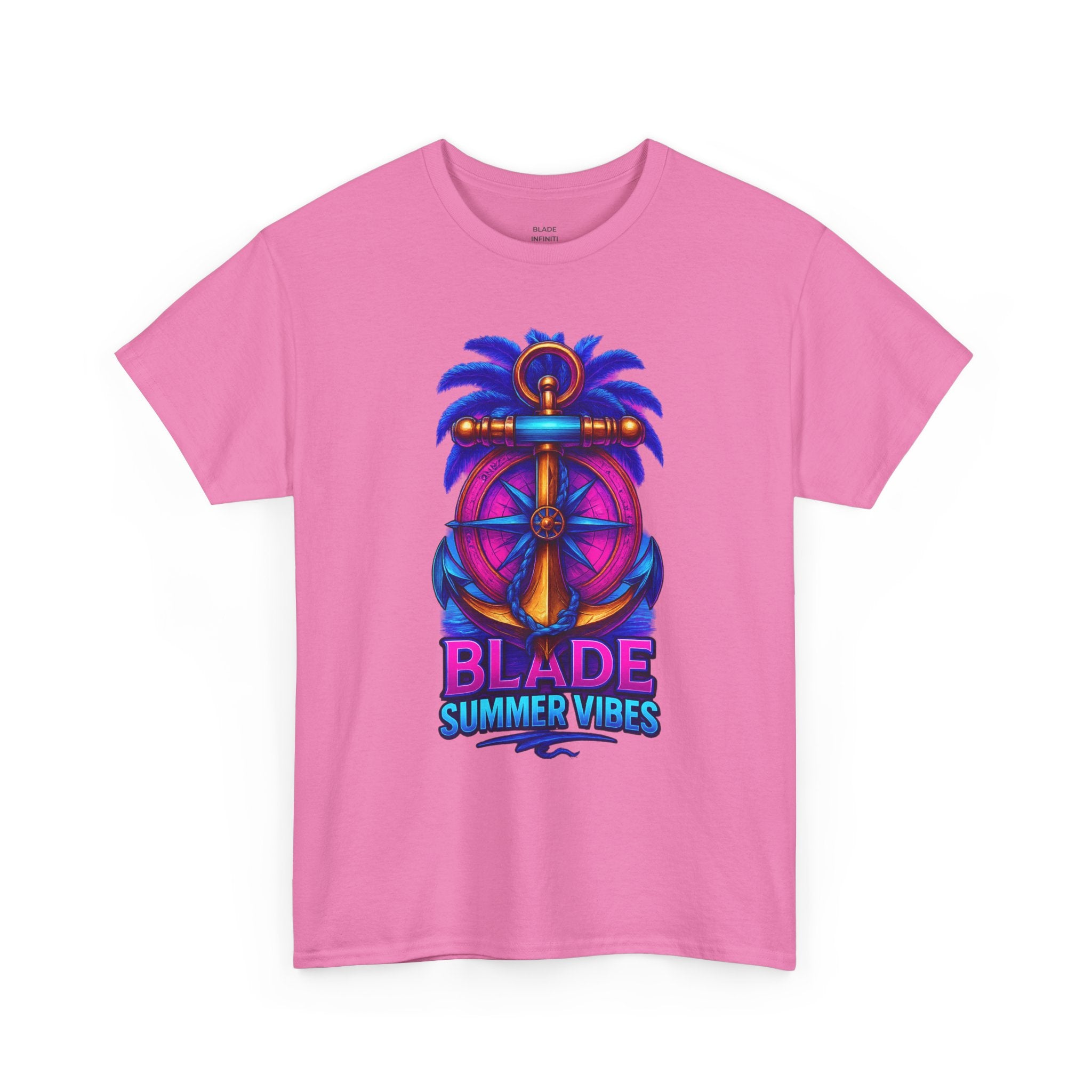 Anchor/Compass Multi Blue/Pink T-Shirt