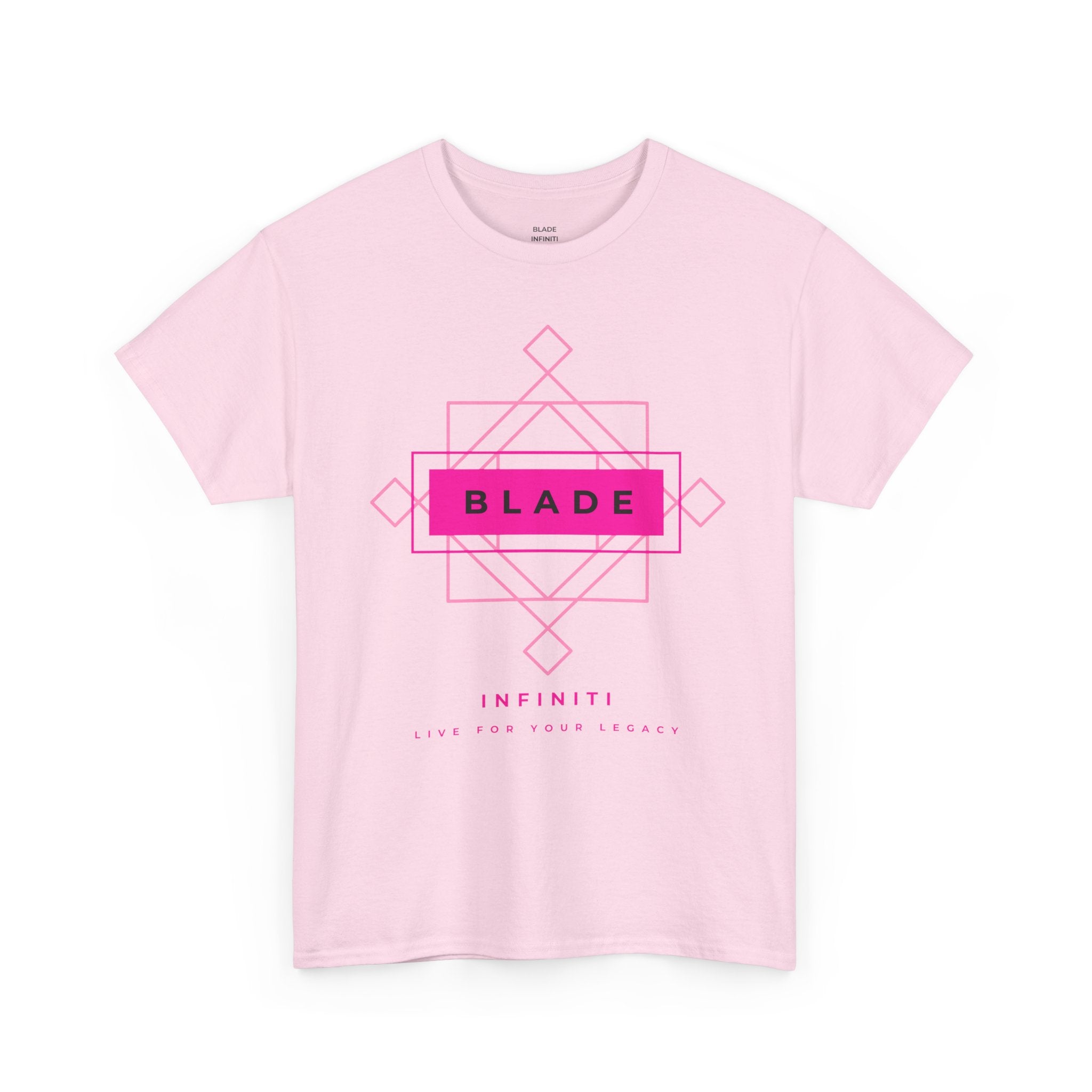 Geometric Infiniti Pink T-Shirt