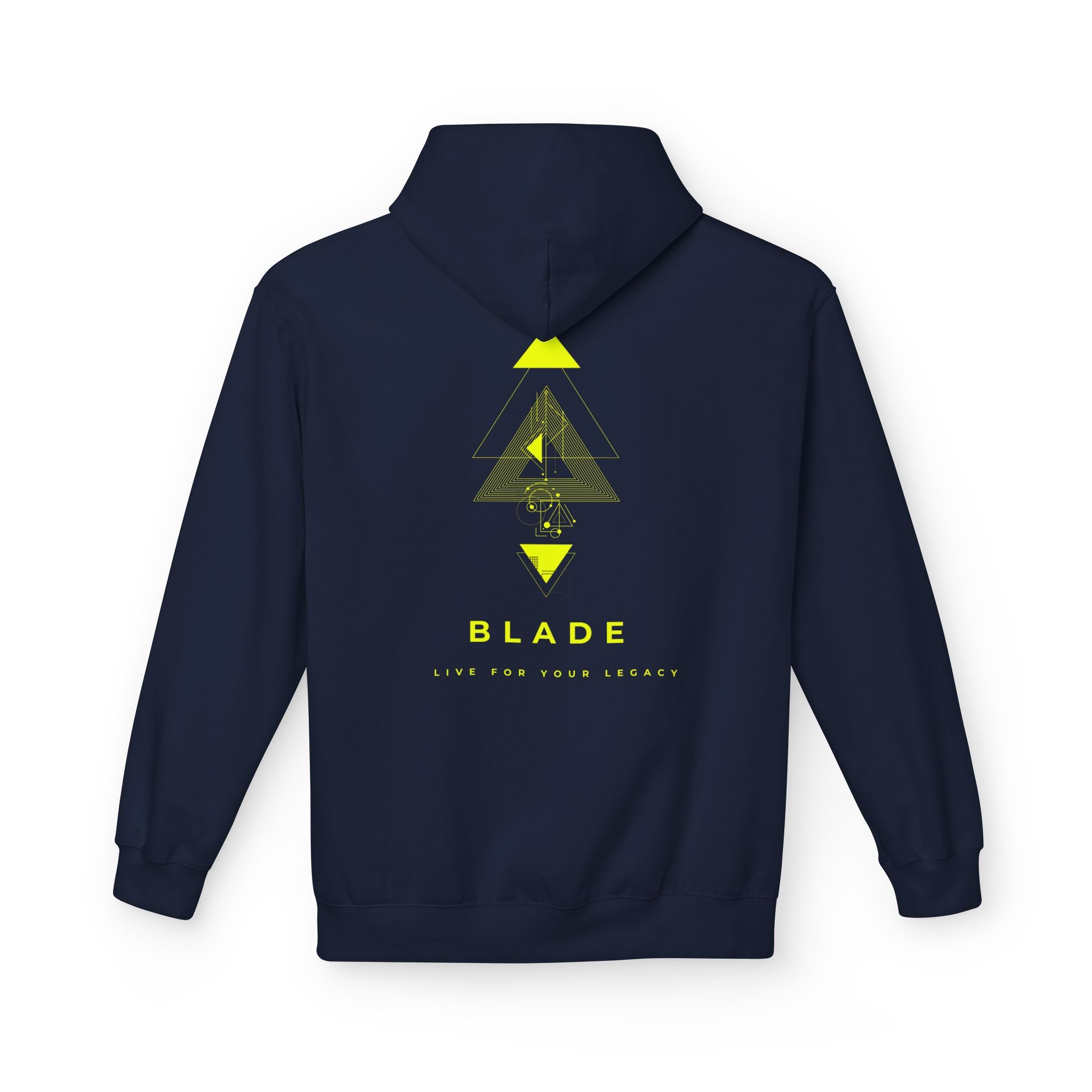 Geometric Odyssey Version 3 Neon Green TX Hoodie