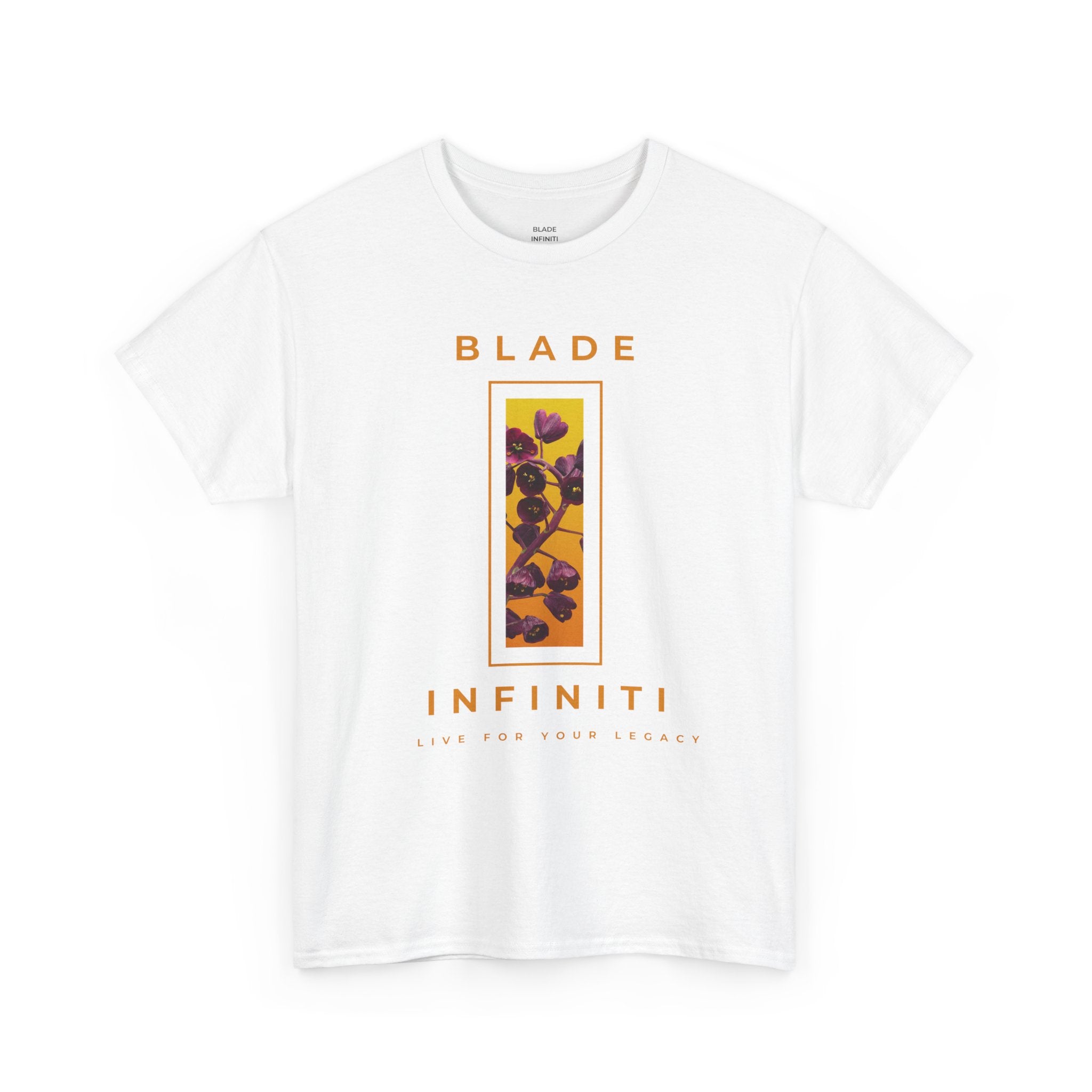 Essence of Infiniti Orange/Purple/Floral T-Shirt