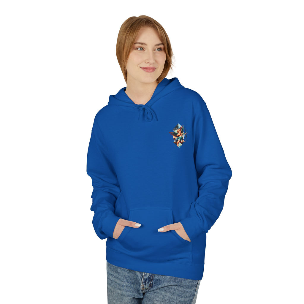 Cupid's Bow Blue + Arrow - Love, Infiniti Hoodie