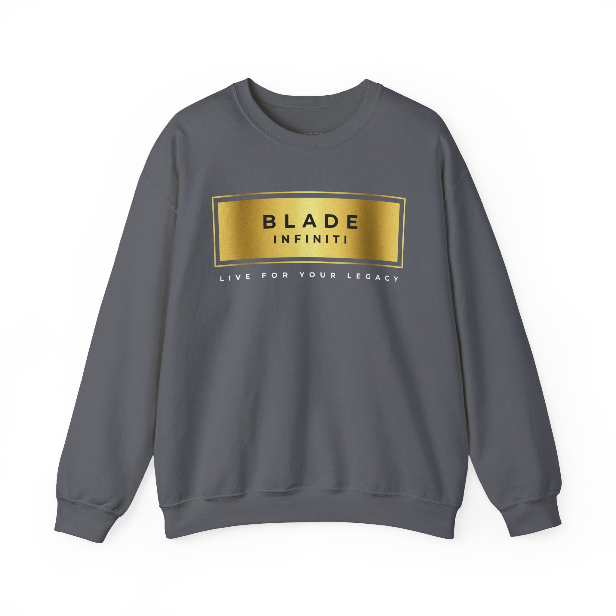 Legacy Essential Gold Unisex Crewneck Sweater