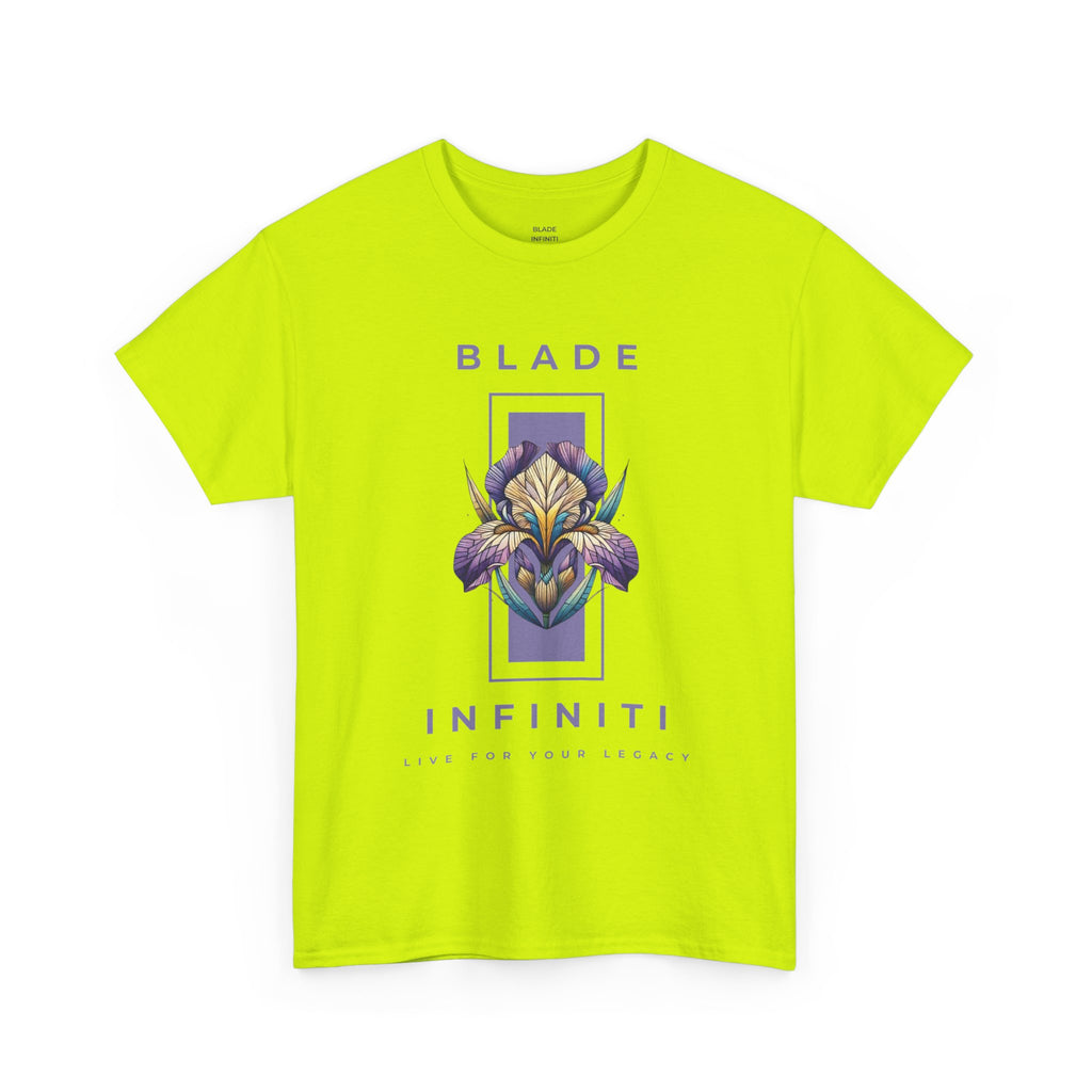 Essence of Infiniti Purple/Teal/Yellow Floral T-Shirt