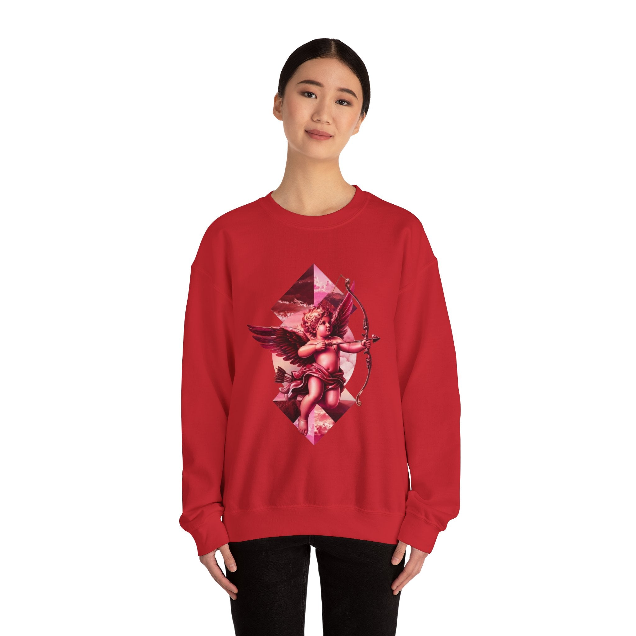 Cupid's Bow + Arrow - Love, Infiniti Unisex Crewneck Sweater
