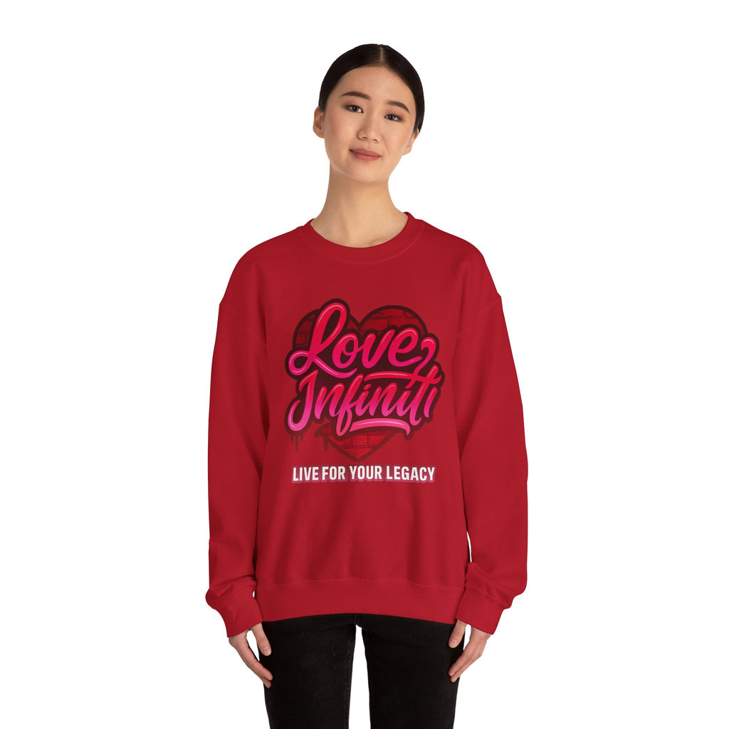 Love, Infiniti Street Vibes Unisex Crewneck Sweater