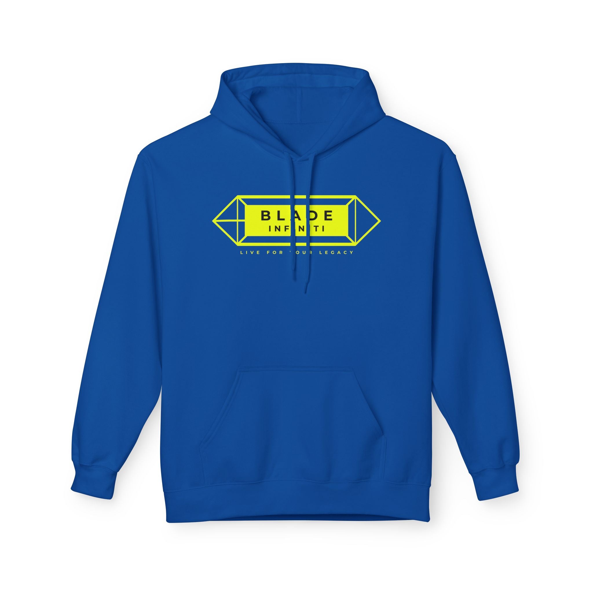 Geometric Infiniti Neon Green Hoodie