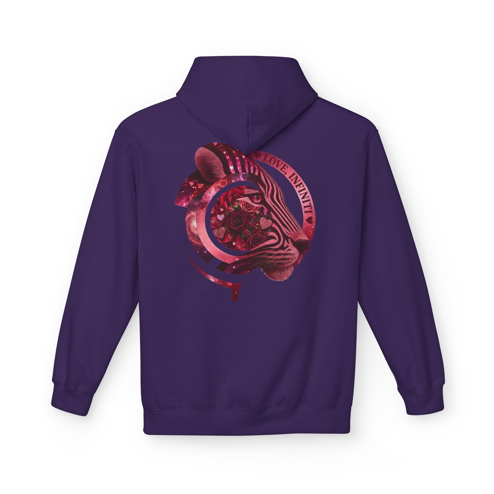 Safari Bloom Tiger Love, Infiniti Hoodie