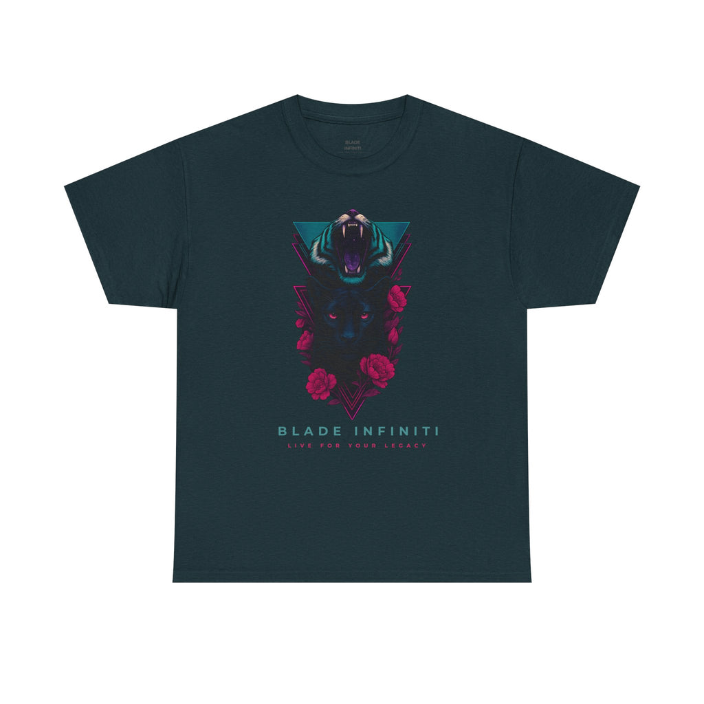 Bladeverse Midnight Galactic Jungle Tiger T-Shirt