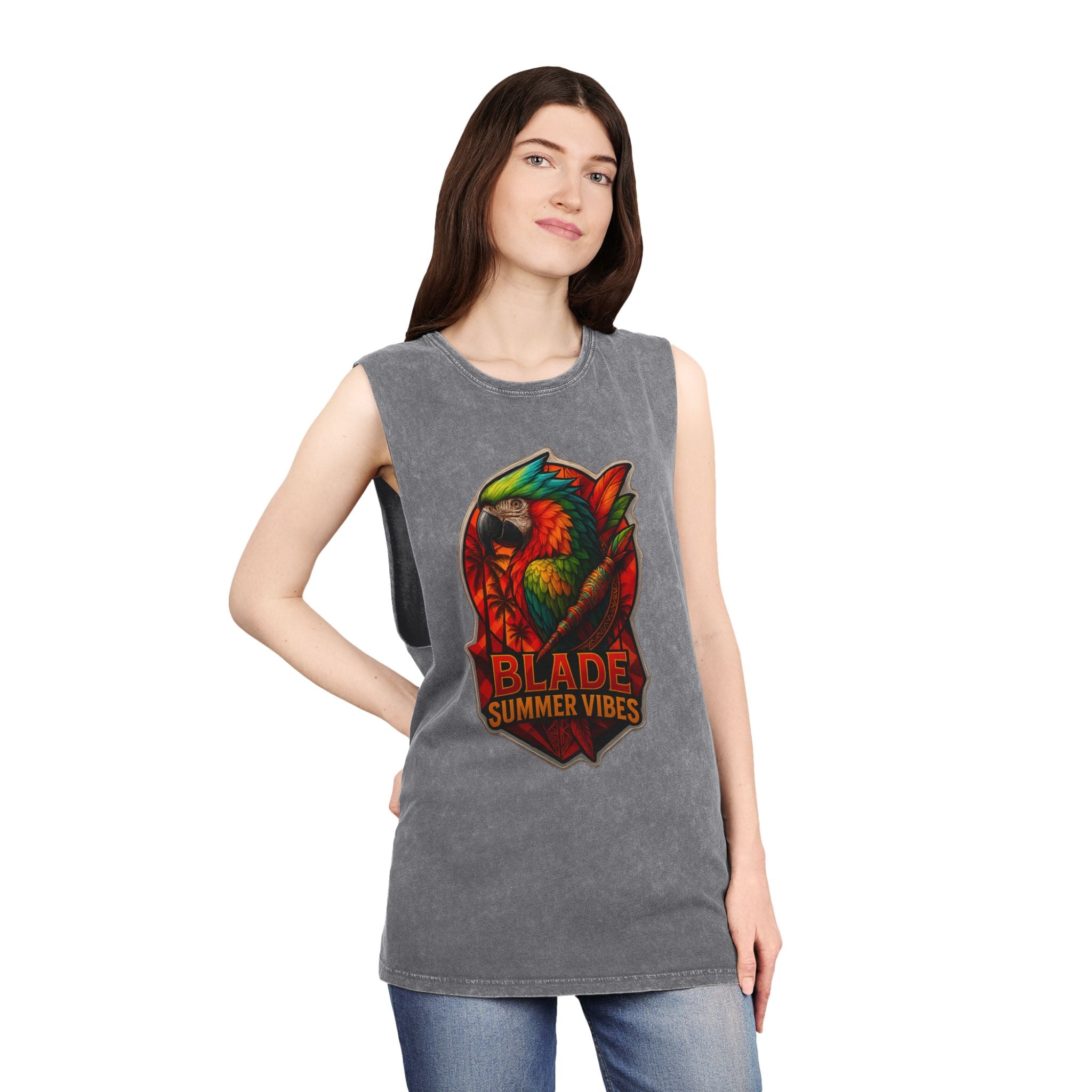 Aztec Parrot Tank Top