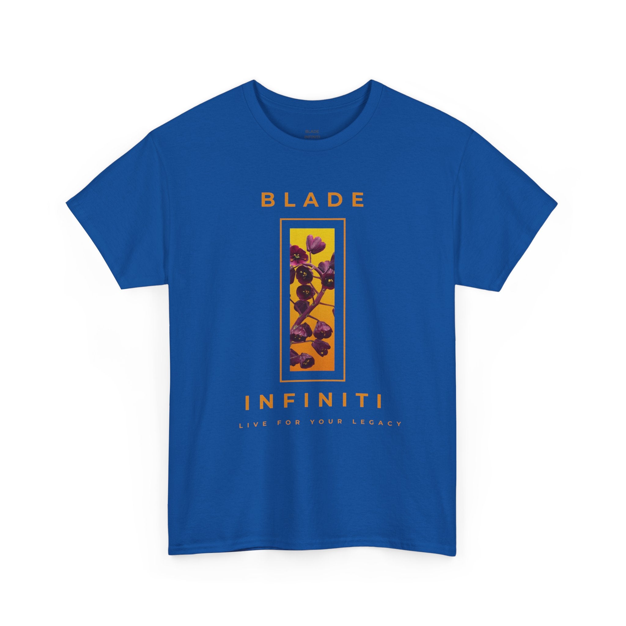 Essence of Infiniti Orange/Purple/Floral T-Shirt