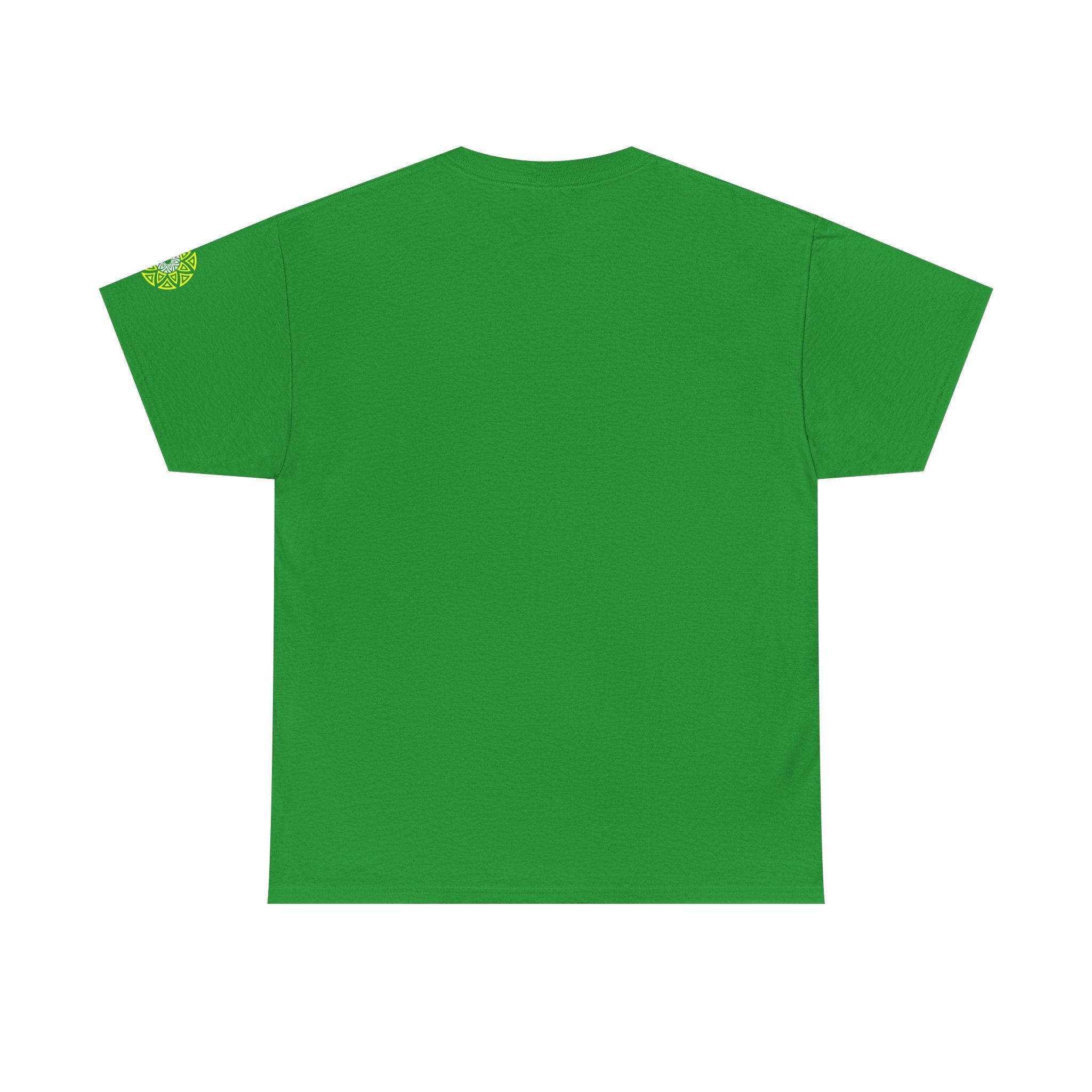 Geometric King Neon Green Tiger T-Shirt