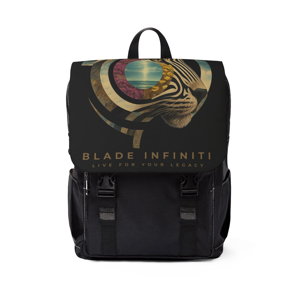 Safari Bloom Tiger Shoulder Backpack