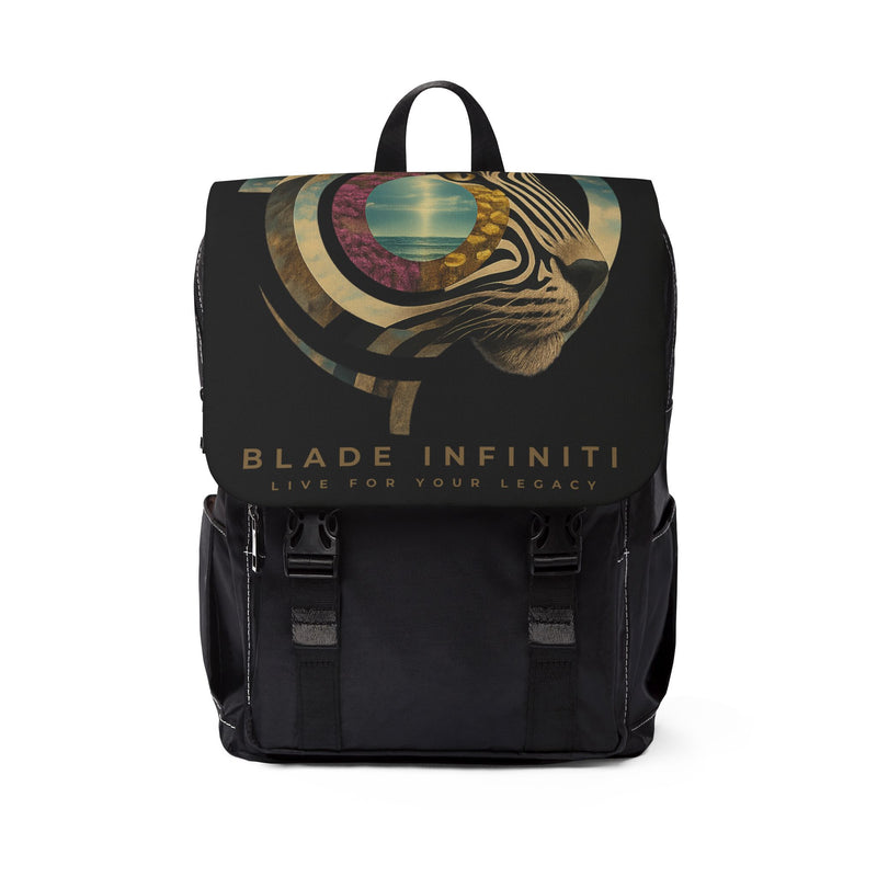 Safari Bloom Tiger Shoulder Backpack